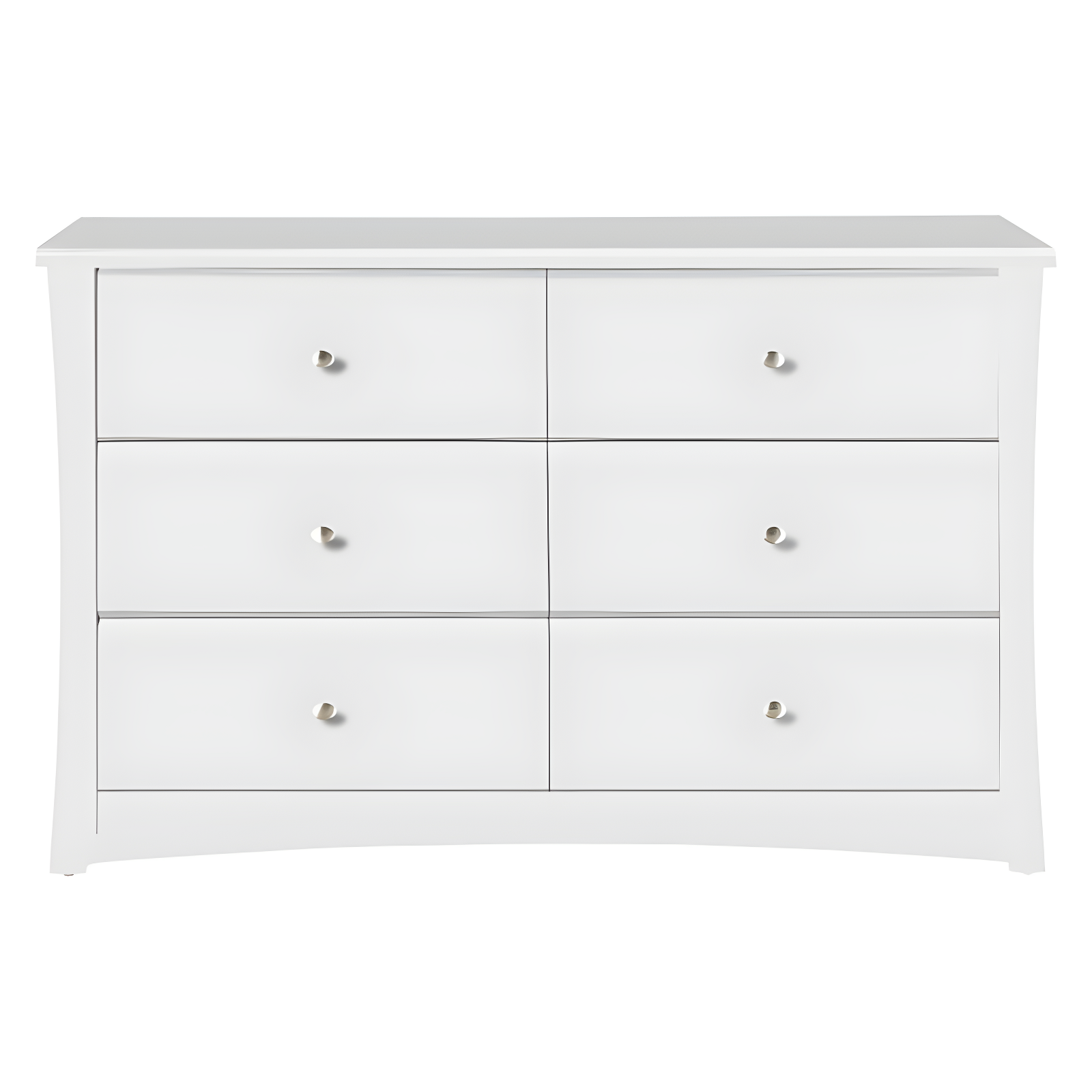 Crescent 6 Drawer Double Dresser