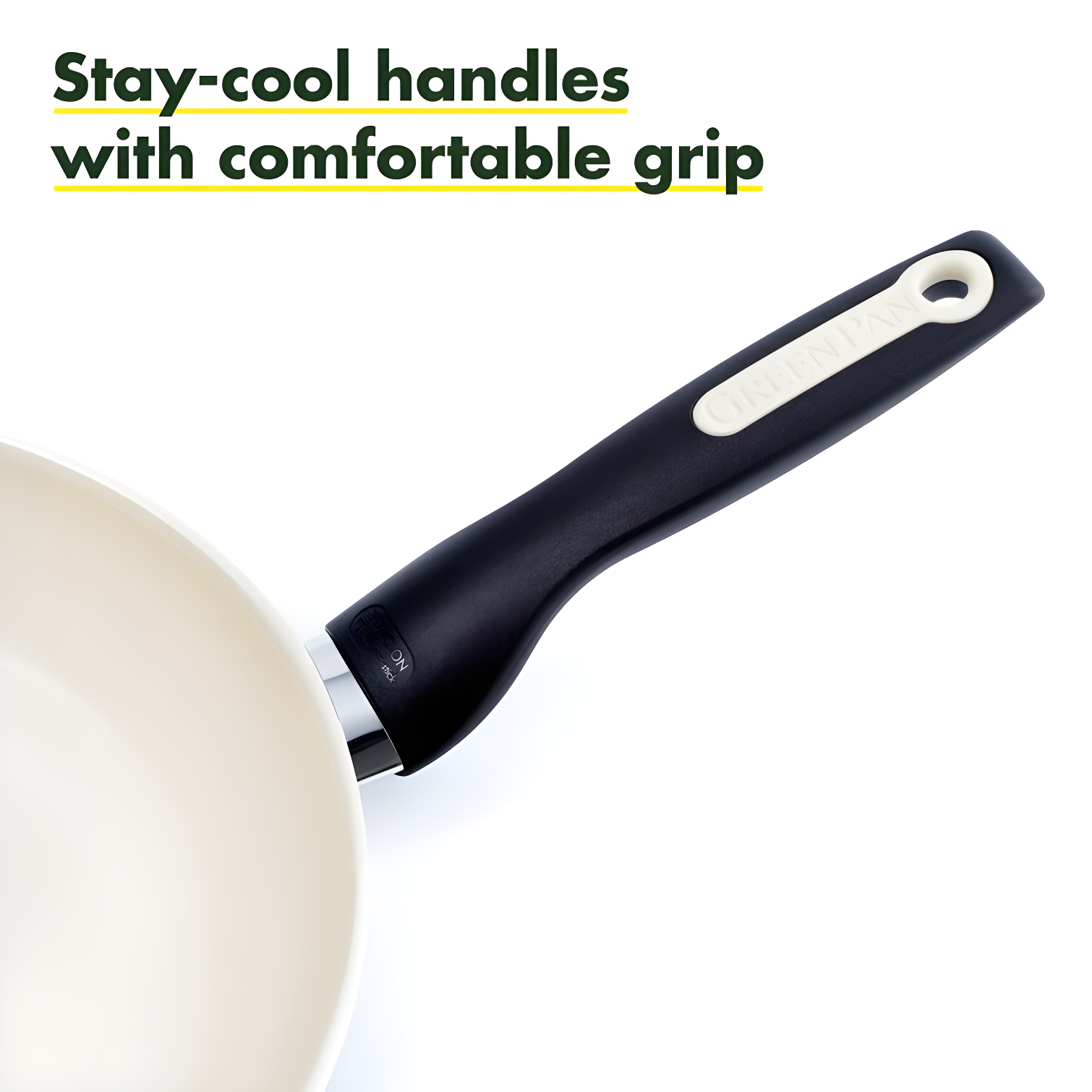 GreenPan Rio Healthy Ceramic Nonstick 5Qt Saute Pan with Lid