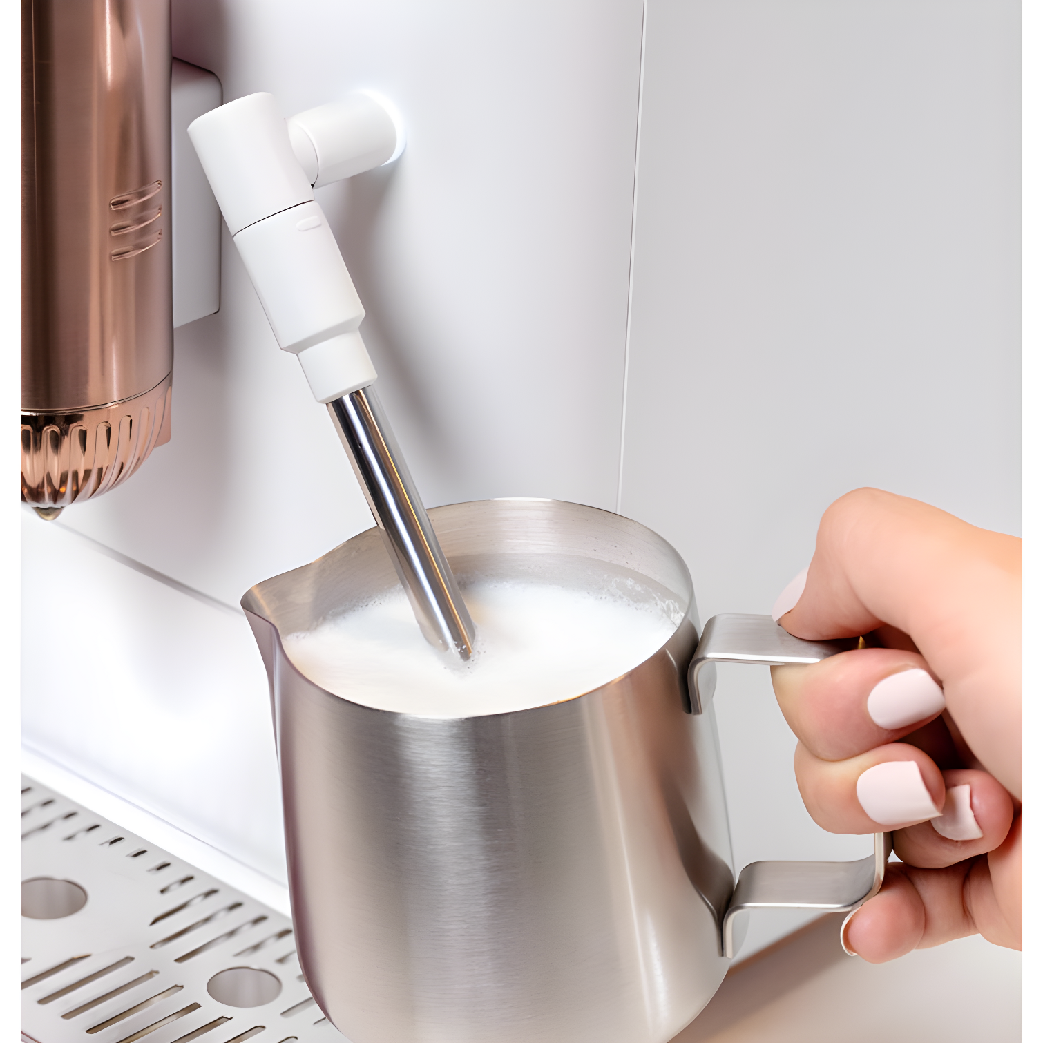 Café™ Matte White Affetto Automatic Espresso Machine