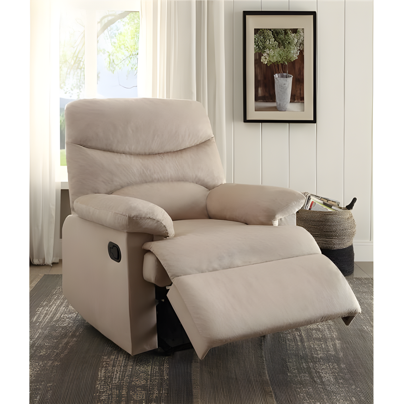 Recliner (Motion) In Woven Fabric for Living Room Bedroom