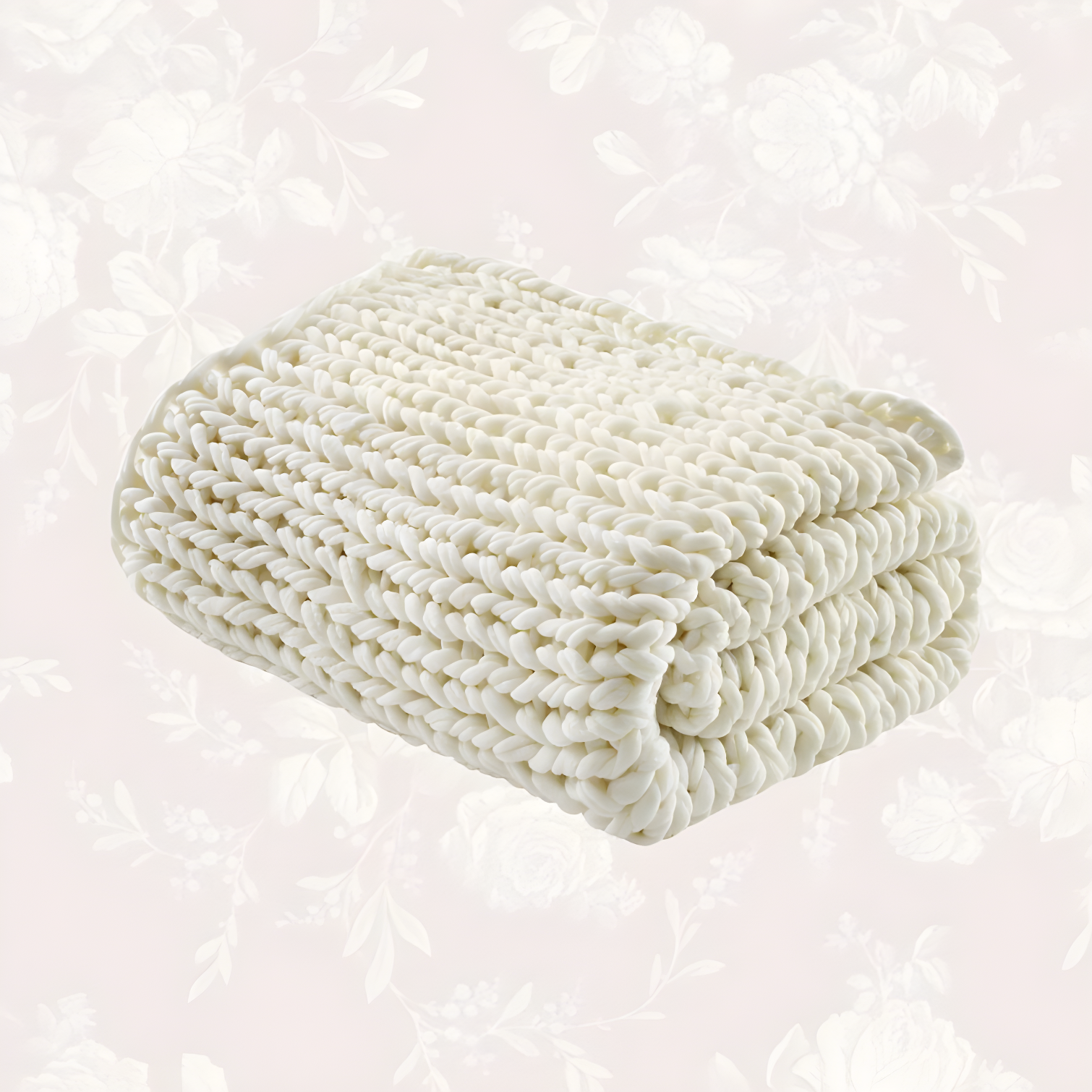 Kelly Clarkson Home Madison Hand Made Chunky Double Knit Throw Blanket
