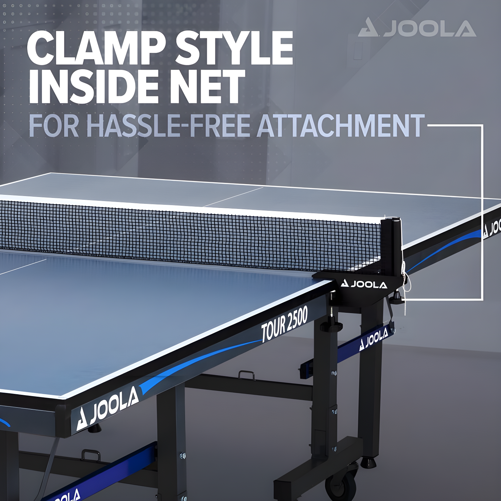 Joola USA JOOLA Tour Regulation Size Foldable Indoor Table Tennis Table