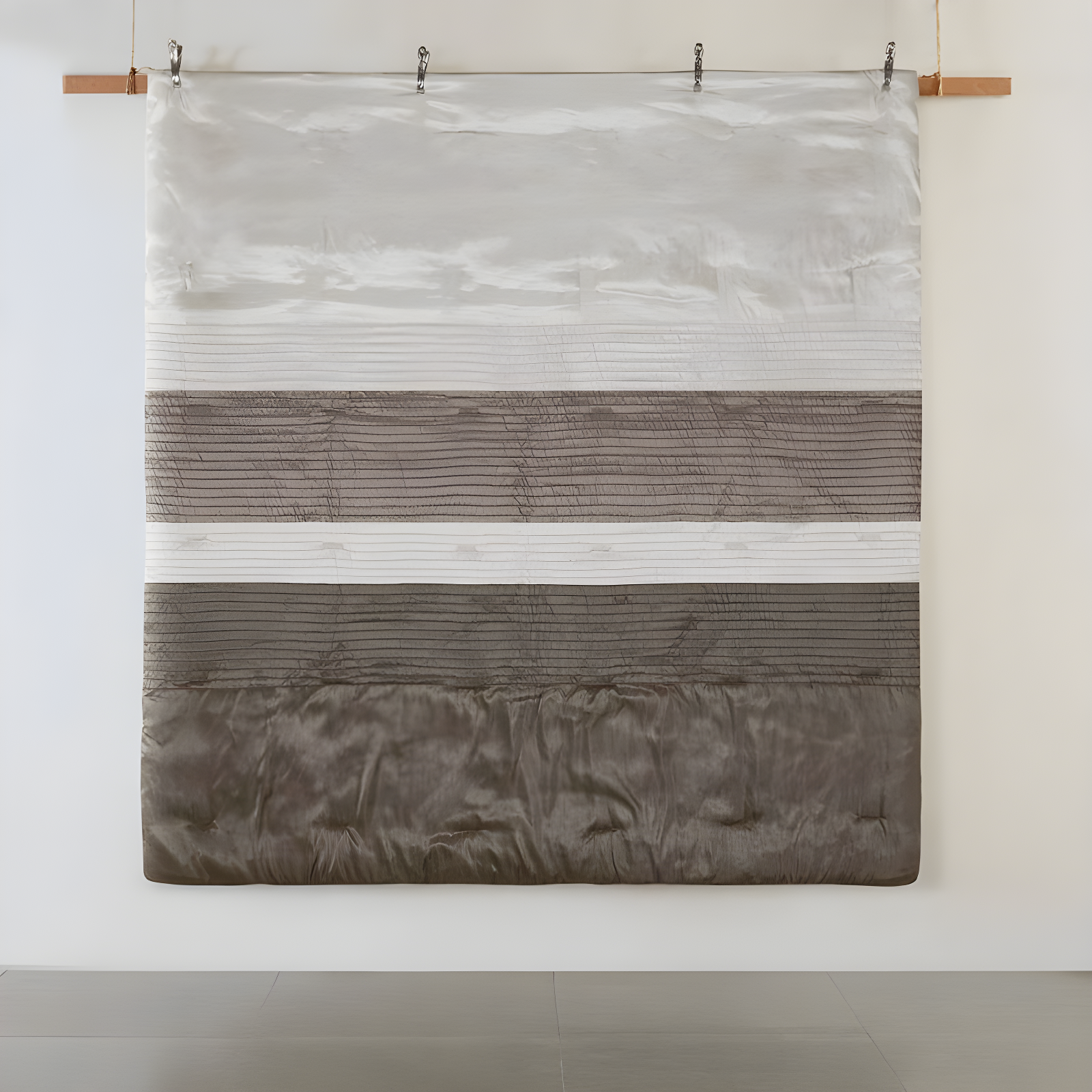 Madison Park Amherst 7 Piece Striped and Pleated Comforter Set