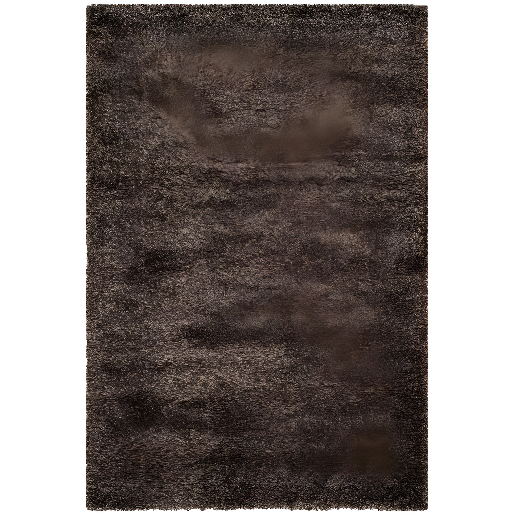 Shag SG151 Power Loomed Indoor Area Rug - Mushroom - 4'x6' - Safavieh.