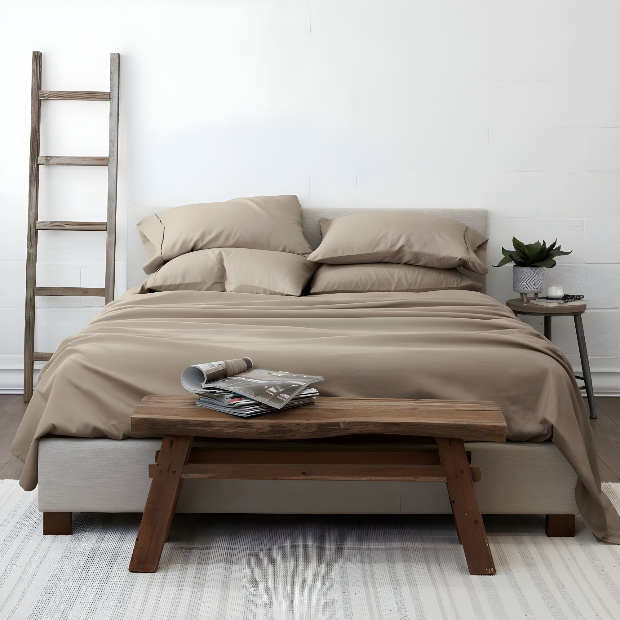 Simply Soft 6-Piece Wrinkle Free Microfiber Sheet Set with 16" Deep Pockets!