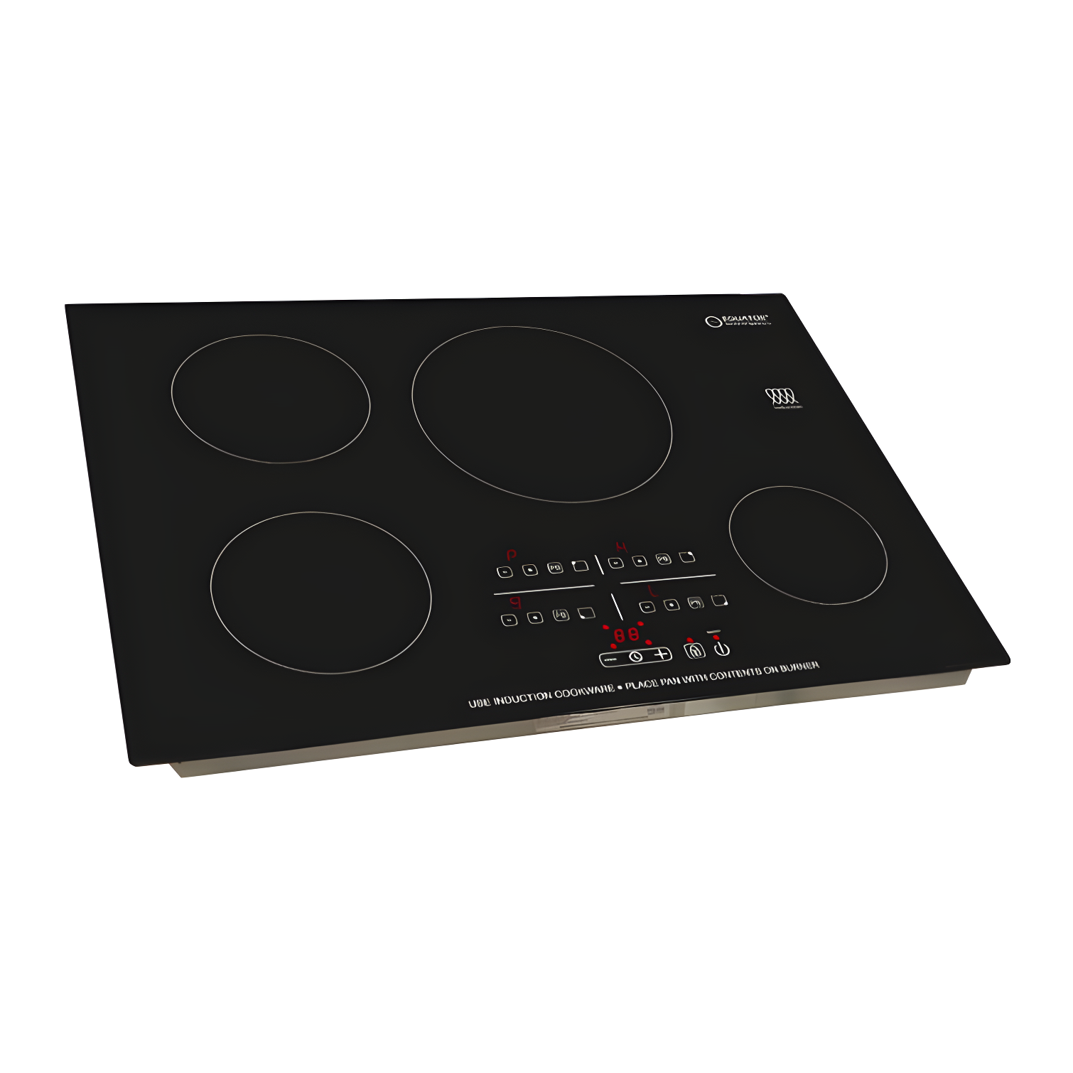 Equator Advanced Appliances Equator 30" Built-In 4 Burner Induction Cooktop POWER BOOST Keep Warm 240V/7400W BIC 304