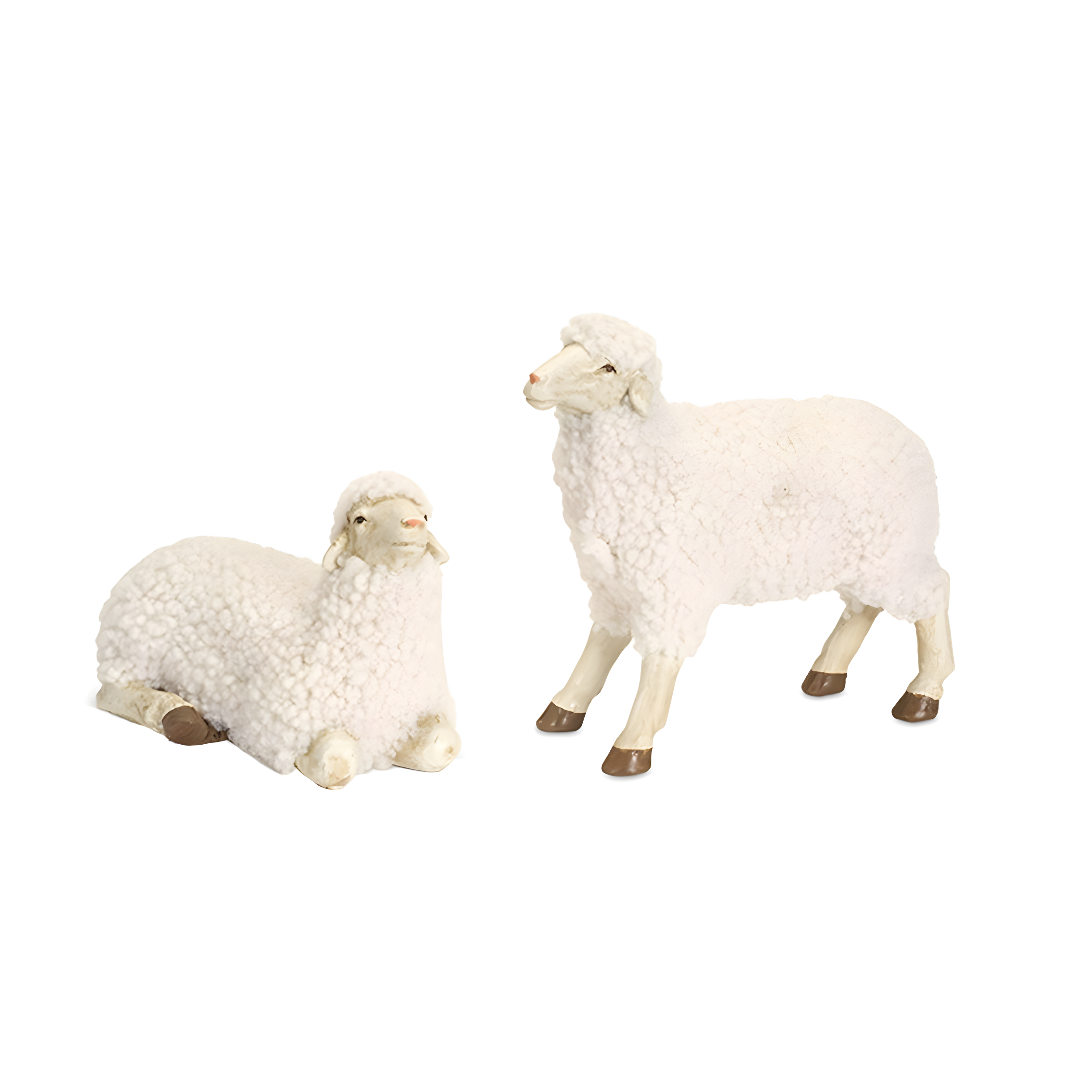 White Tabletop Sheep Figurine (Set of 4)