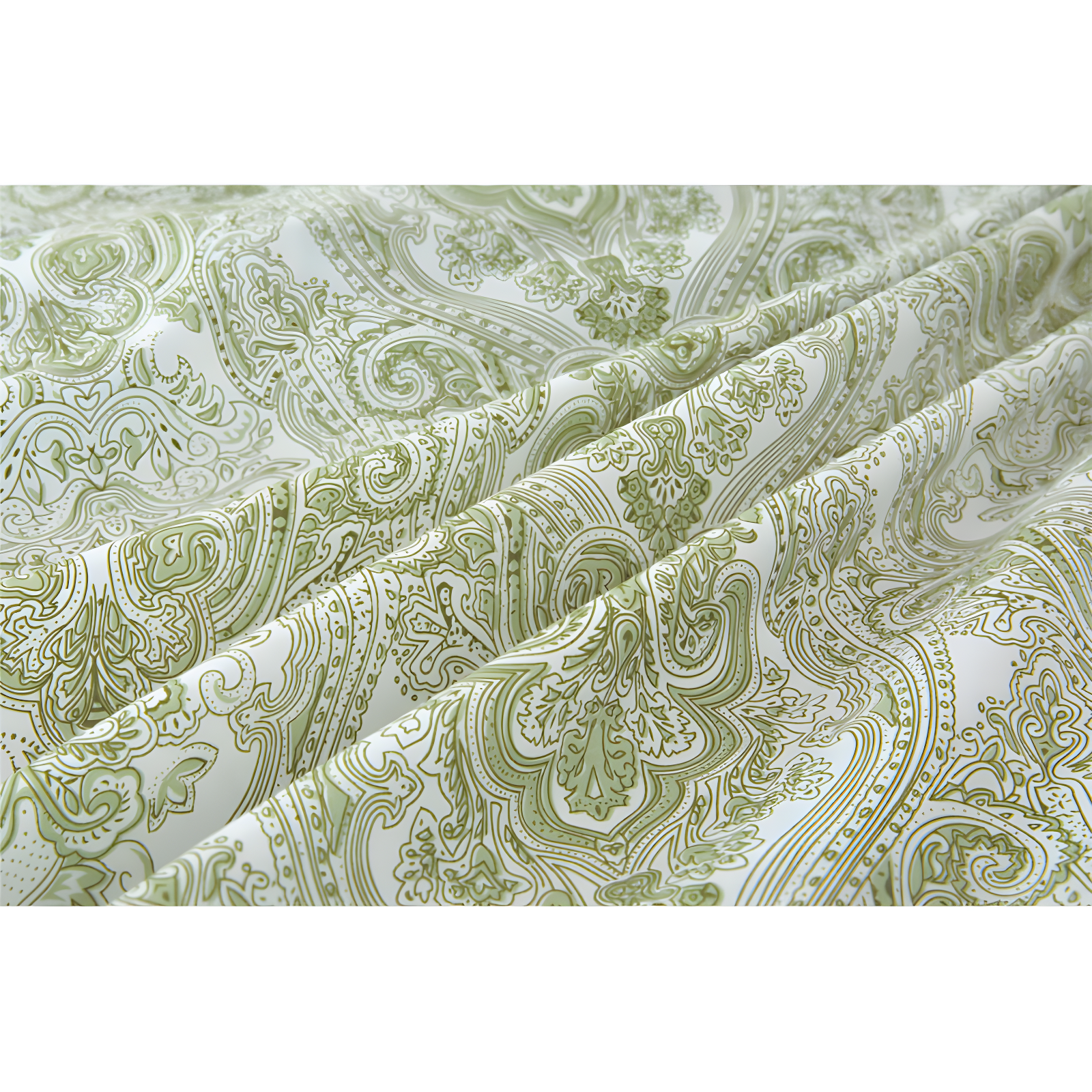 Sateen Paisley Sheet Set