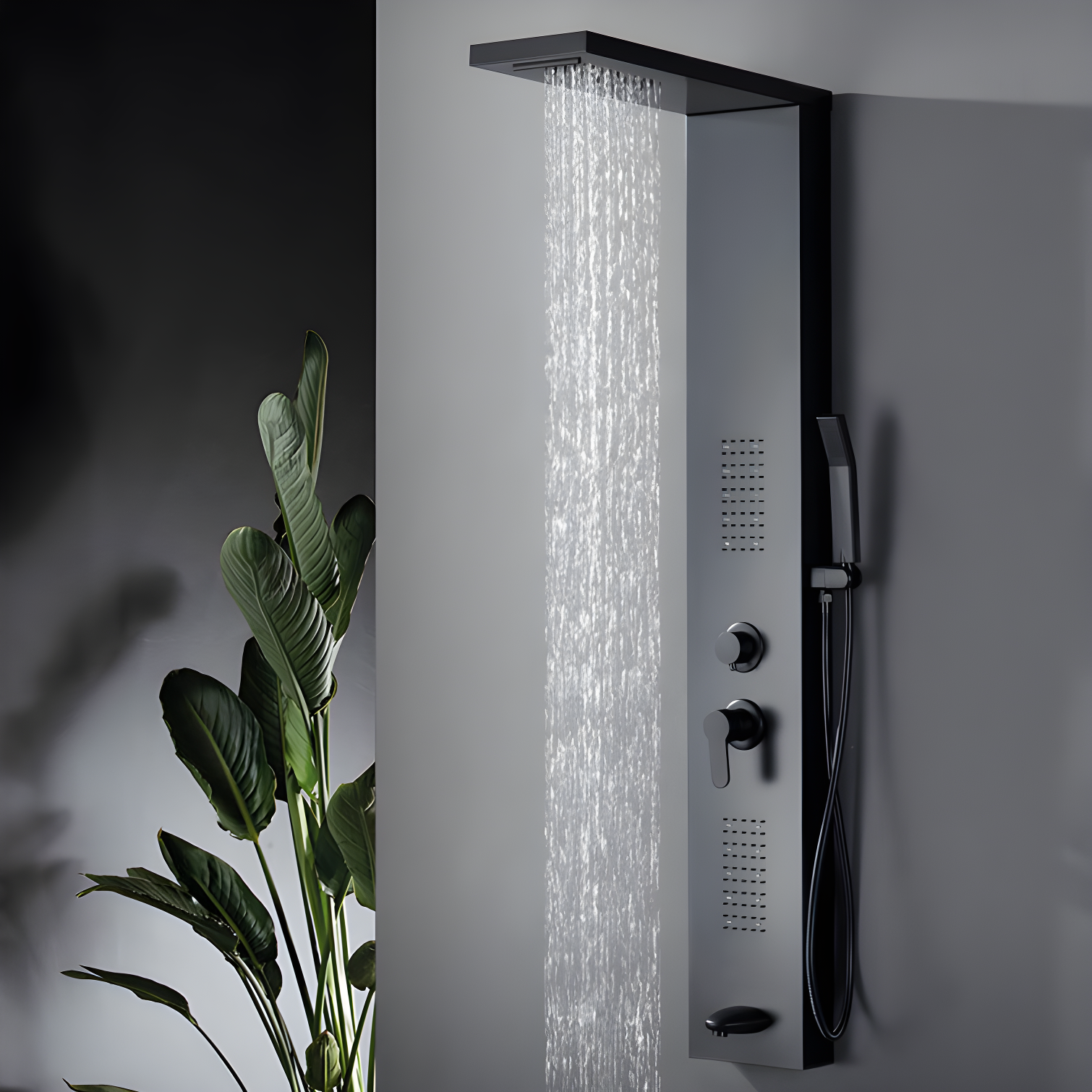 57.99'' Shower Panel with Fixed Shower Head