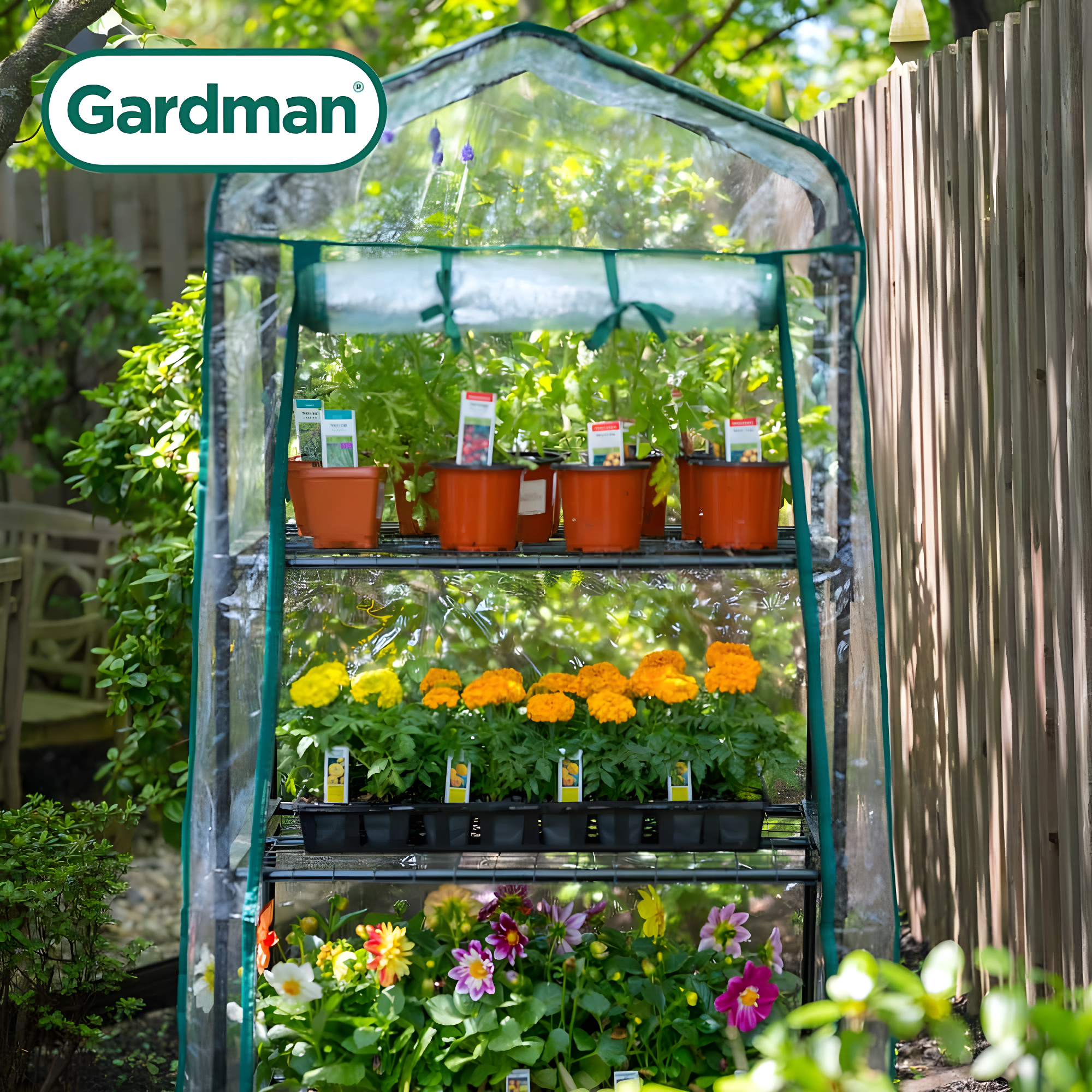 Gardman 2.25 Ft. W x 1.58 D Ft. Growing Rack