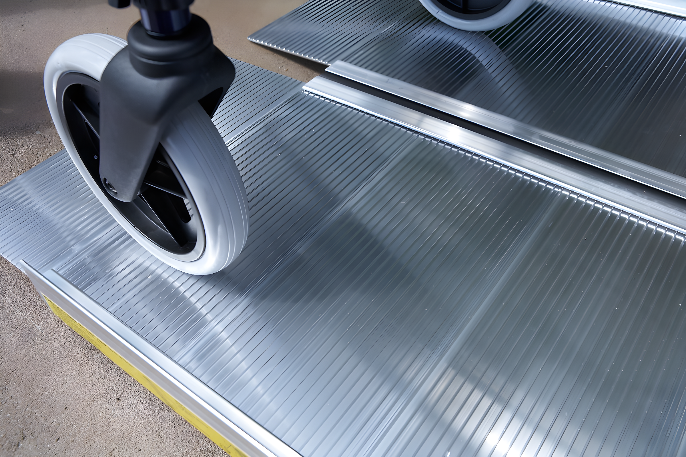 EZ-ACCESS EZ-ACCESS SUITCASE 2’ x 30" Portable Singlefold Ramp for Scooters & Wheelchairs (Set of 2)