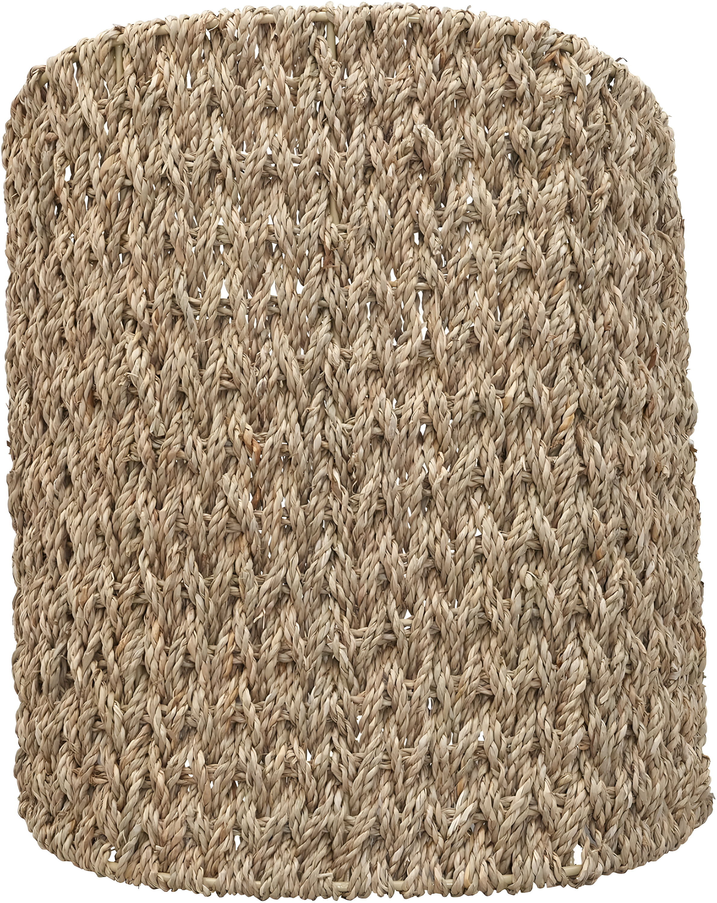 Household Essentials Oval Magazine Rack Seagrass