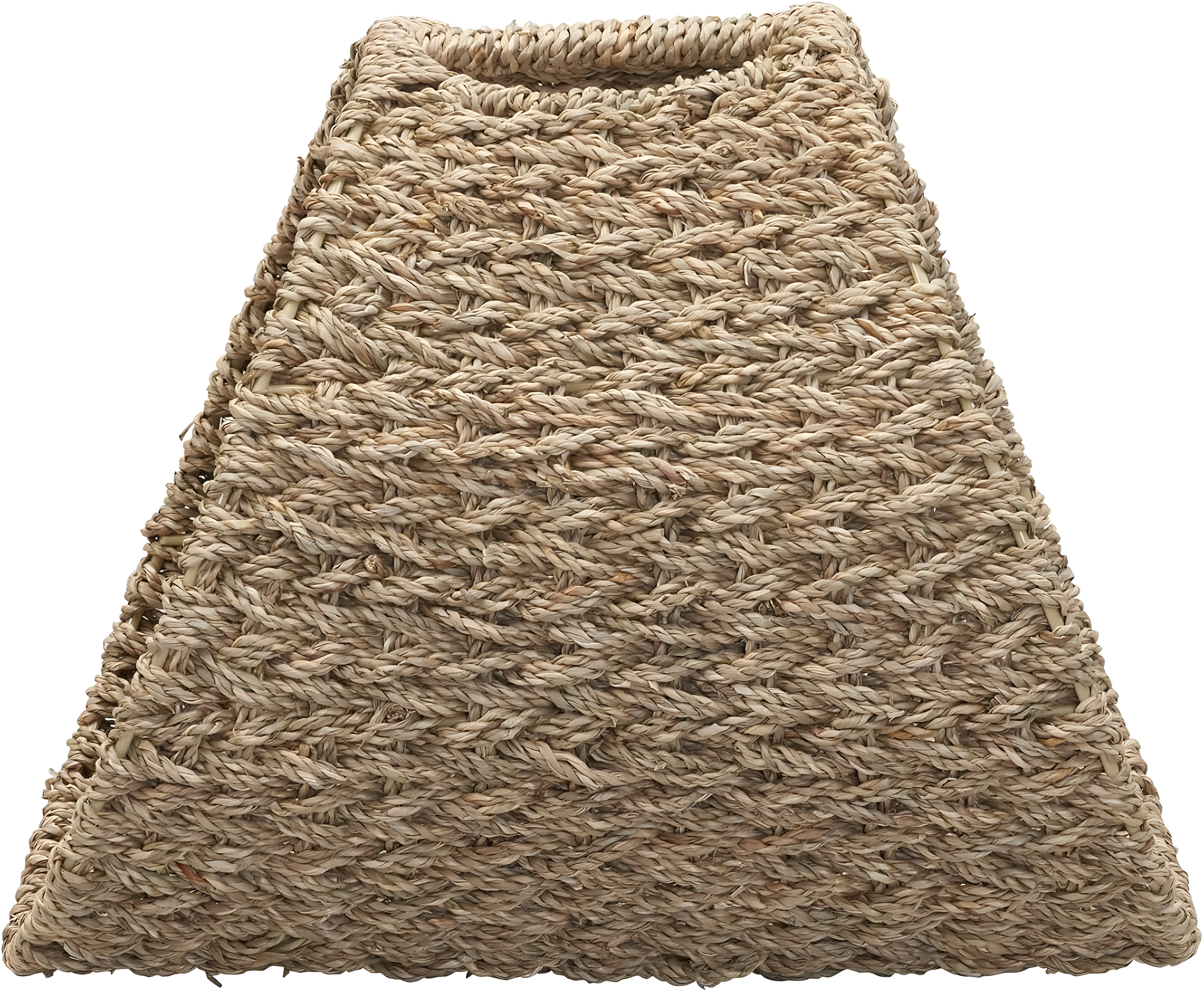 Household Essentials Oval Magazine Rack Seagrass