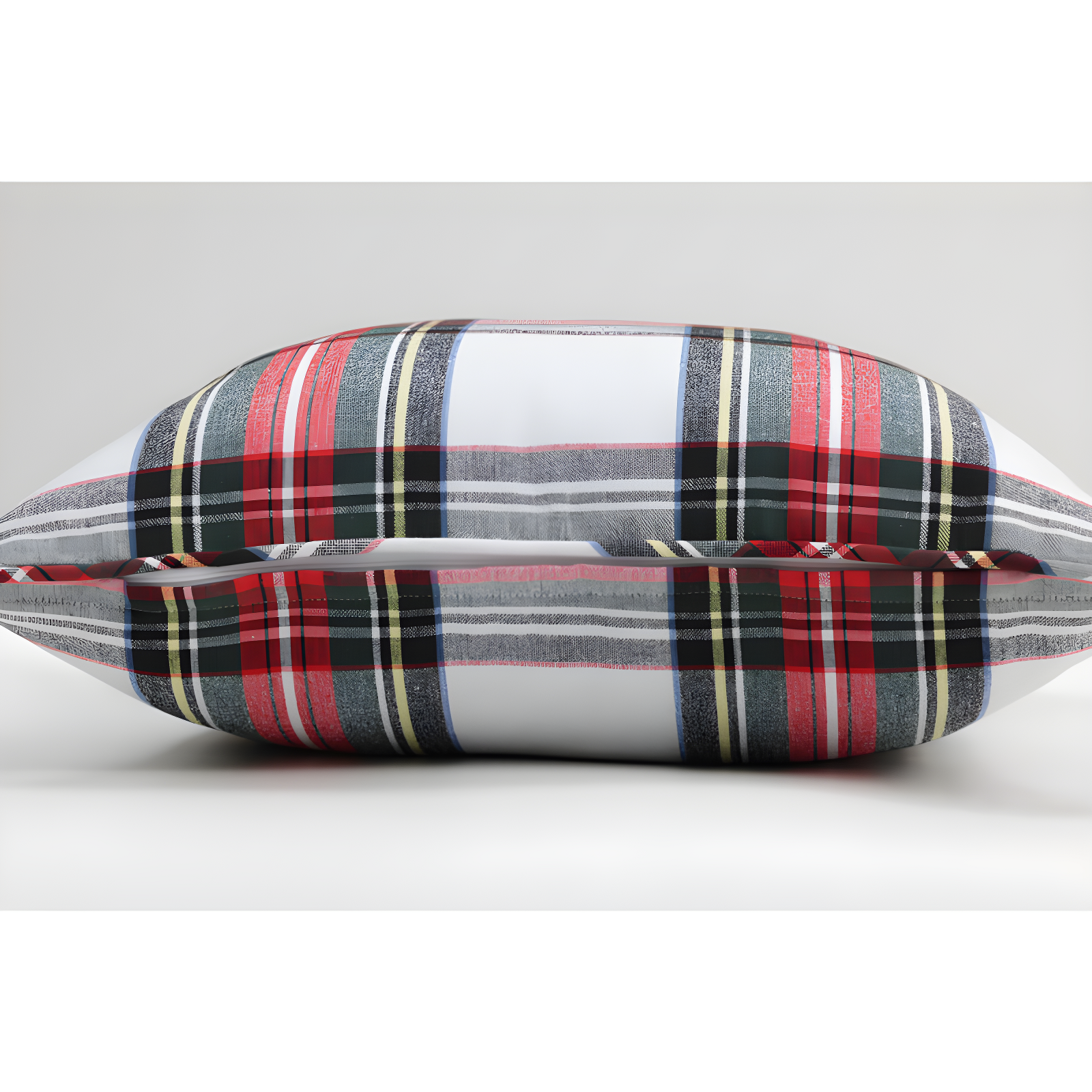Pillow Perfect Plaid Reversible Throw Pillow