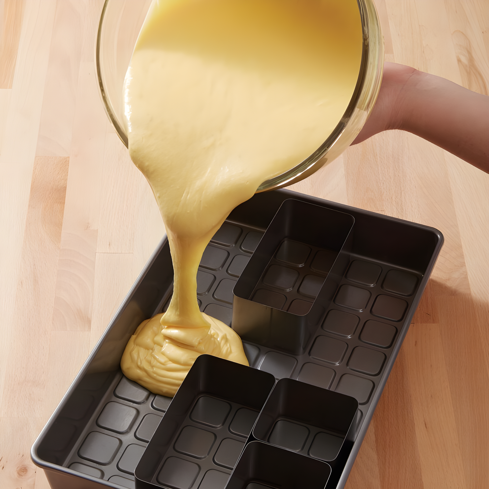 Wilton Countless Celebrations Non-Stick Rectangle 10 Piece Cake Pan Set