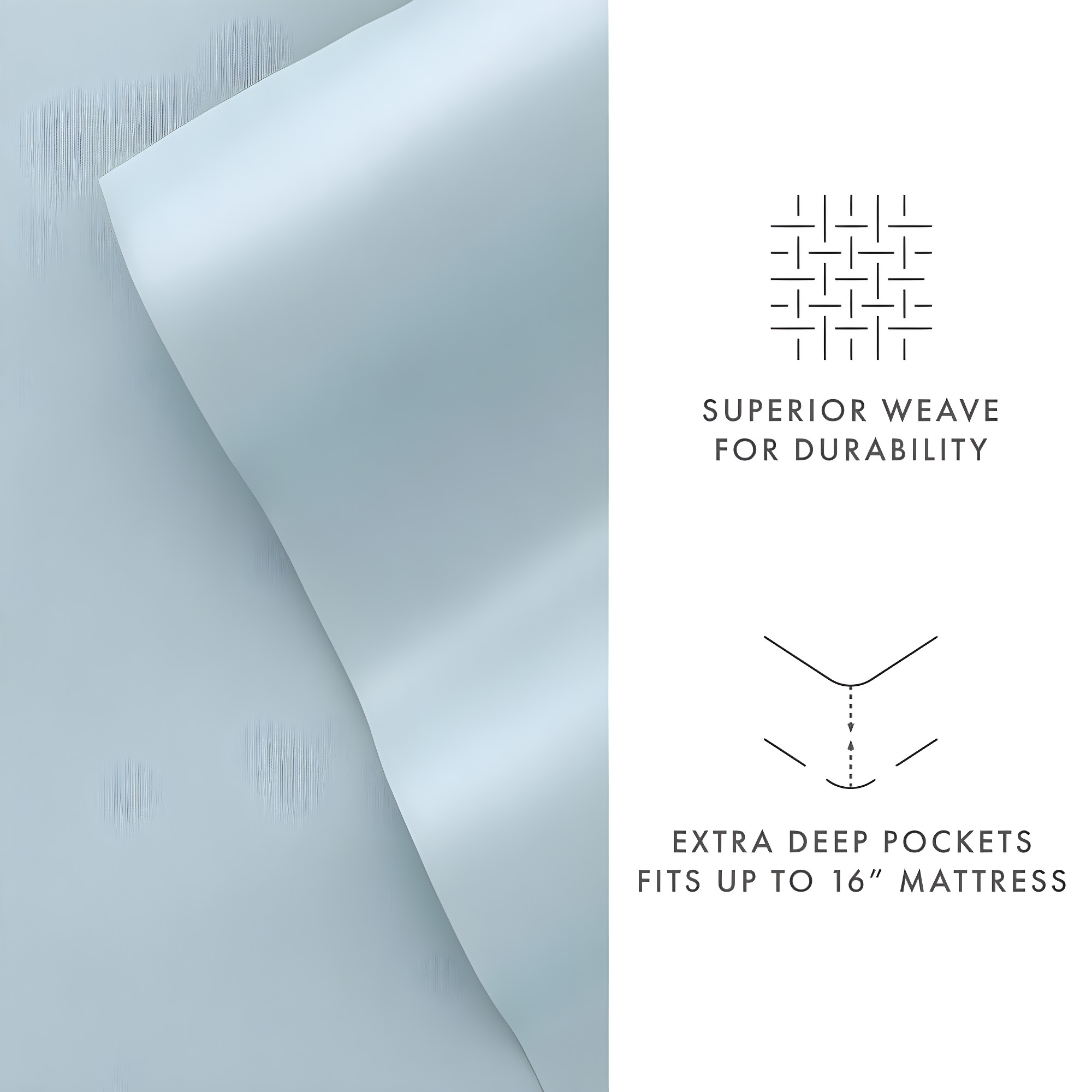 RE/FINE™ Sheet Set Cooling 100% Rayon From Bamboo Silky Soft Bedding
