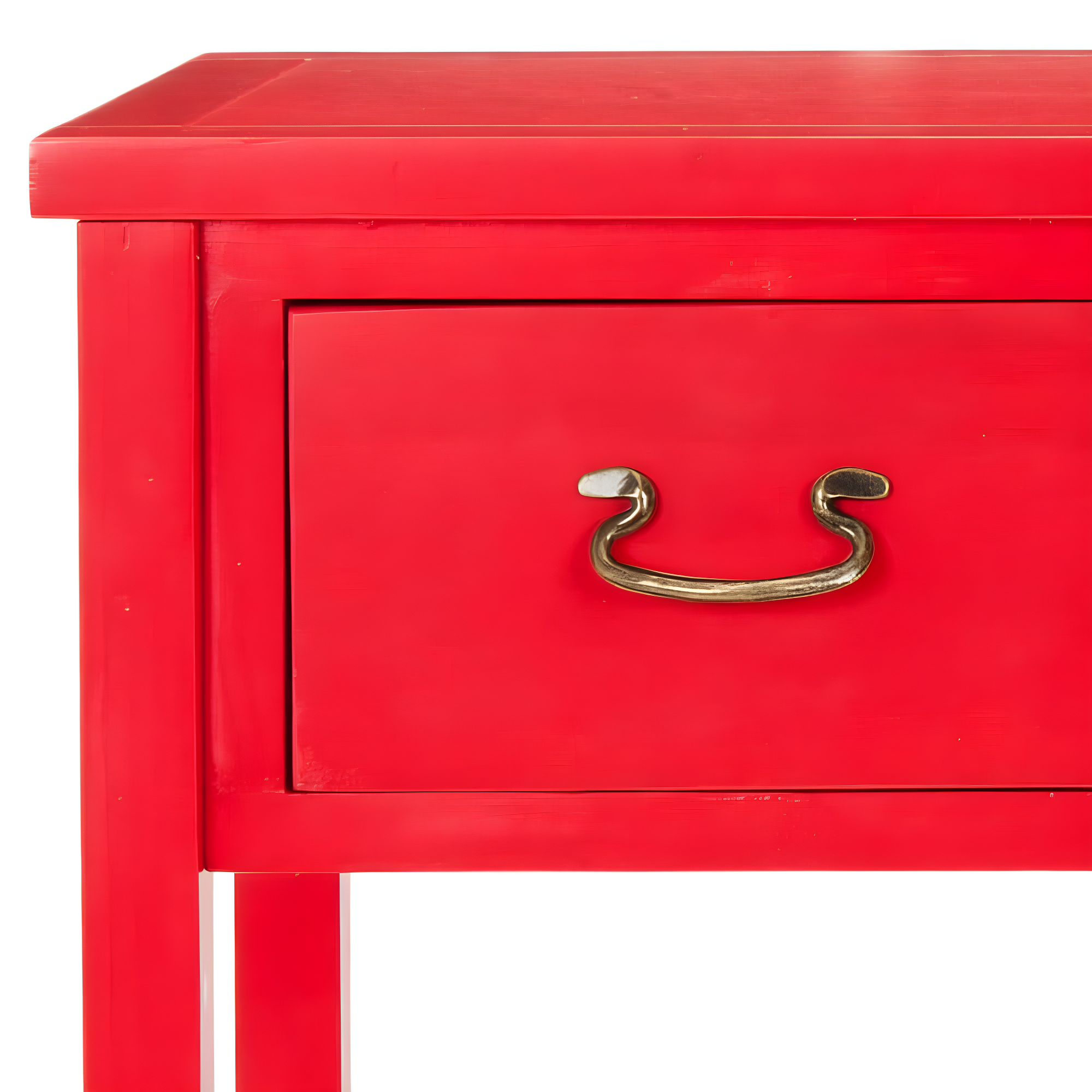 Cindy Console Table - Hot Red - Safavieh