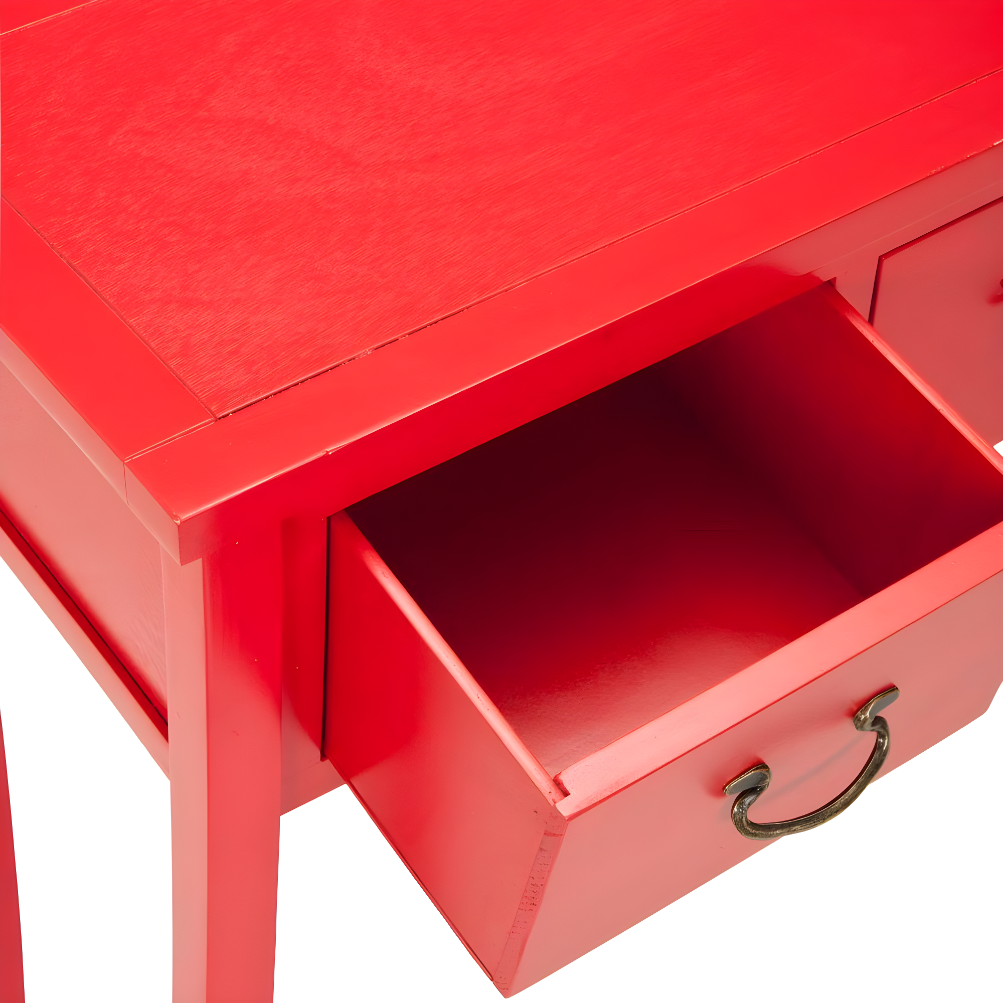 Cindy Console Table - Hot Red - Safavieh