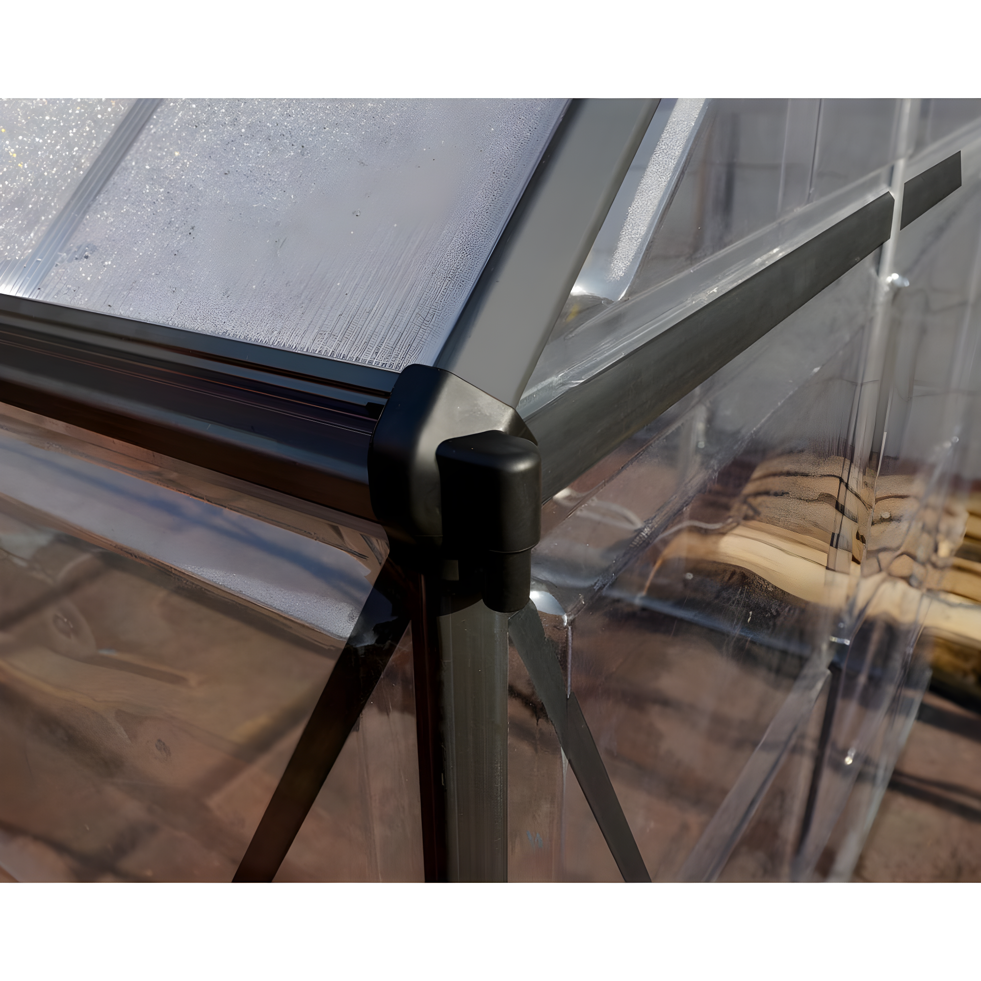 Palram - Canopia Hybrid Polycarbonate Hobby Greenhouse