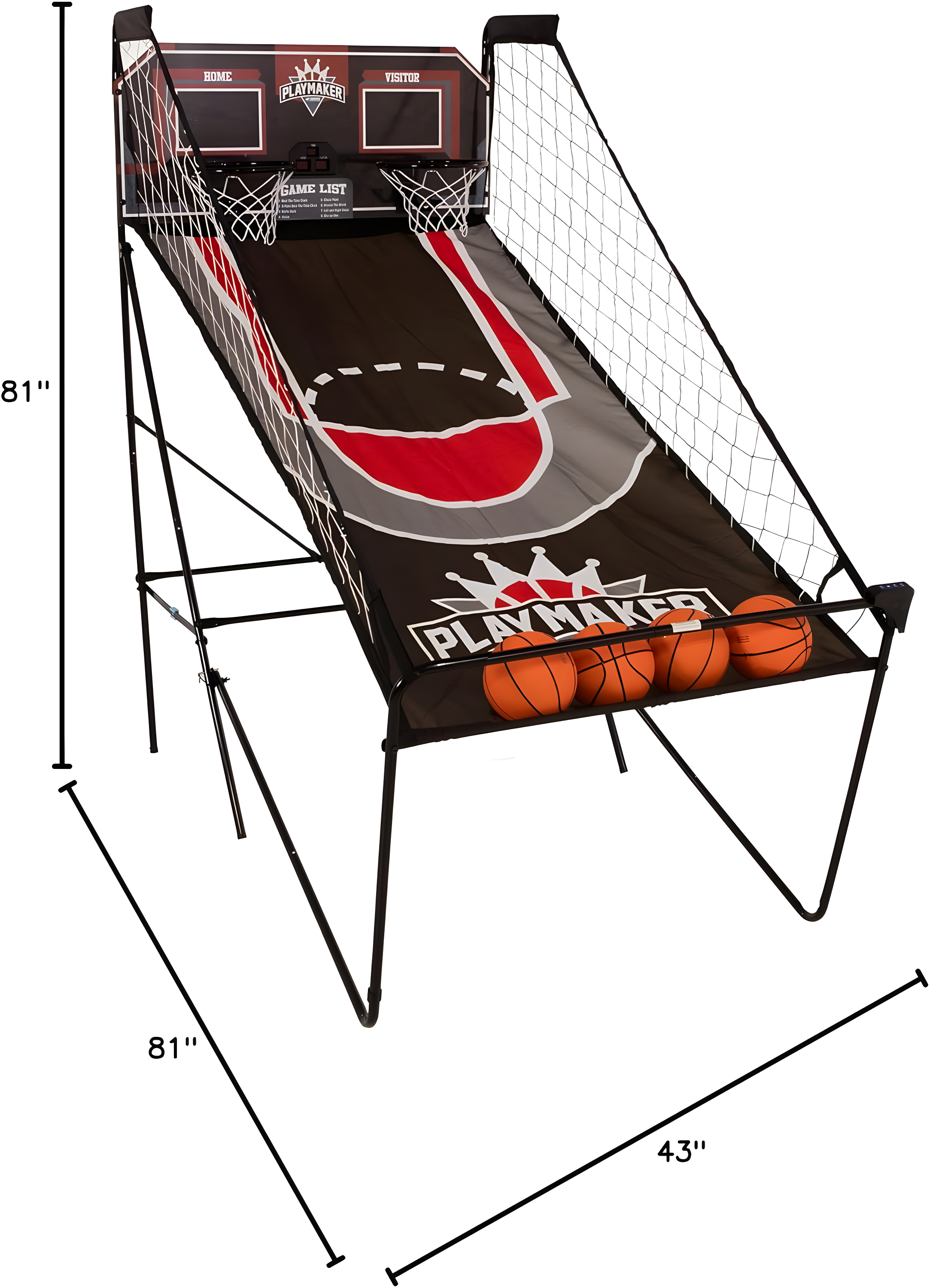 Triumph Play Maker Double Shootout Basketball Arcade Game