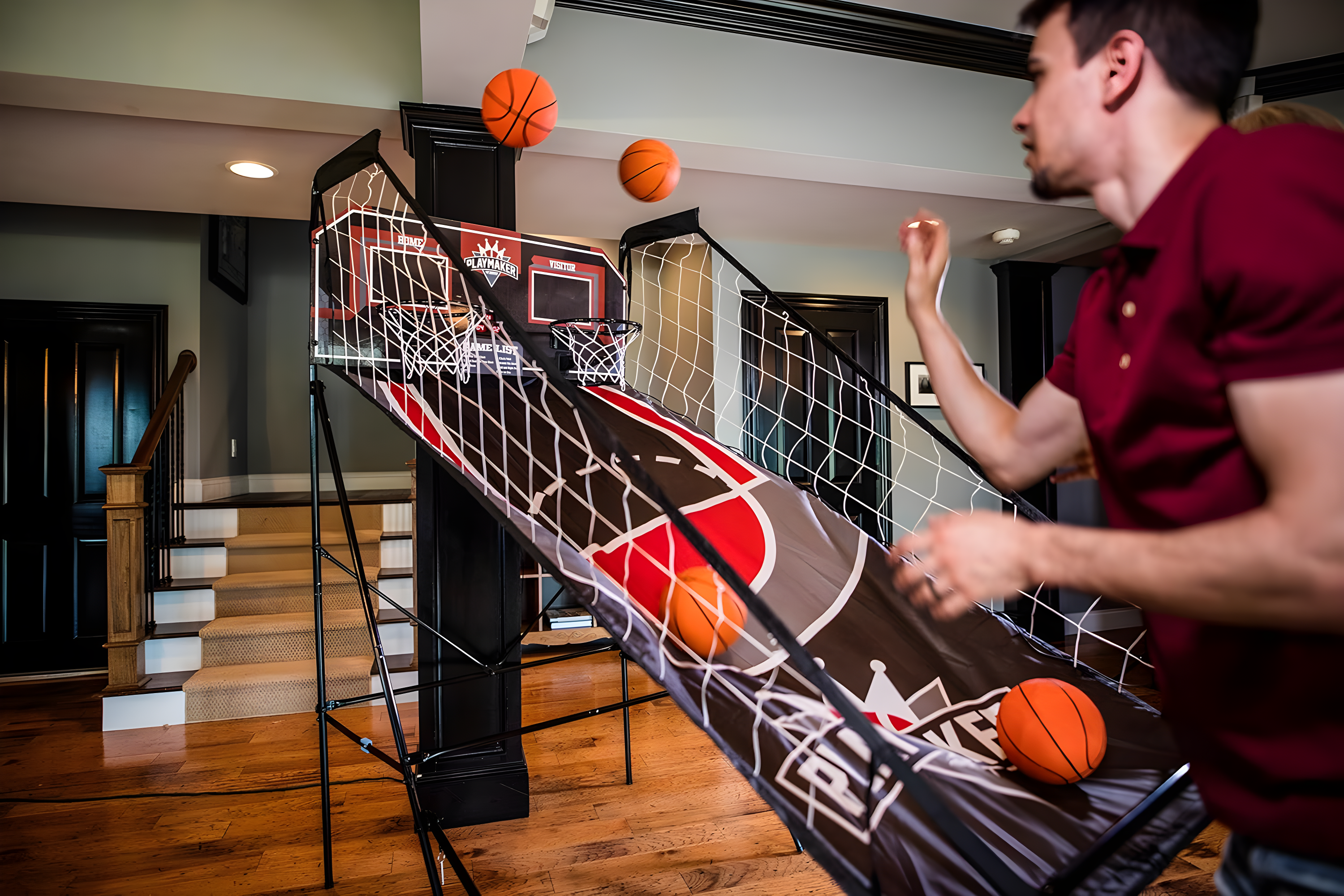 Triumph Play Maker Double Shootout Basketball Arcade Game