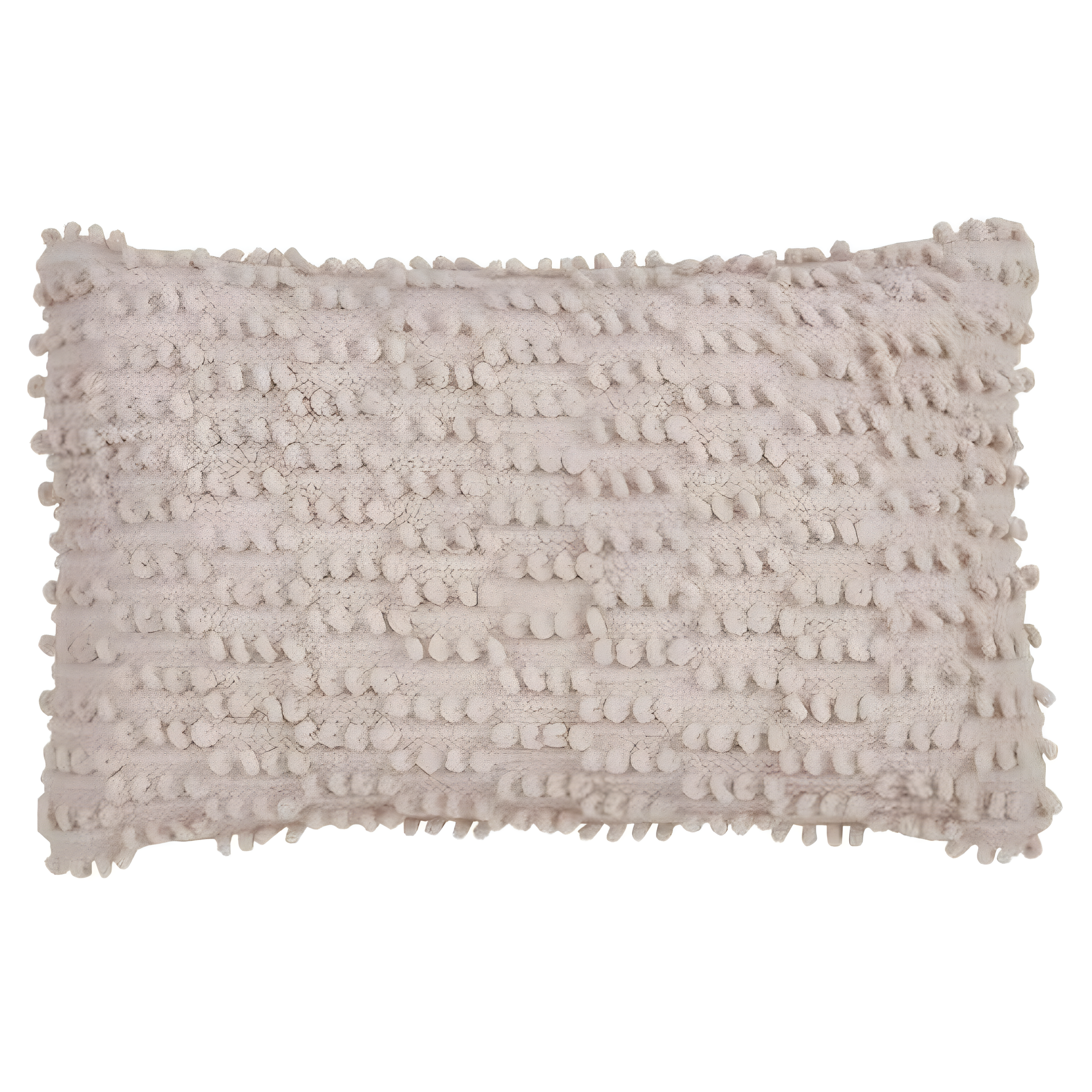 Saro Theo Collection Ruffled Cotton Throw Pillow