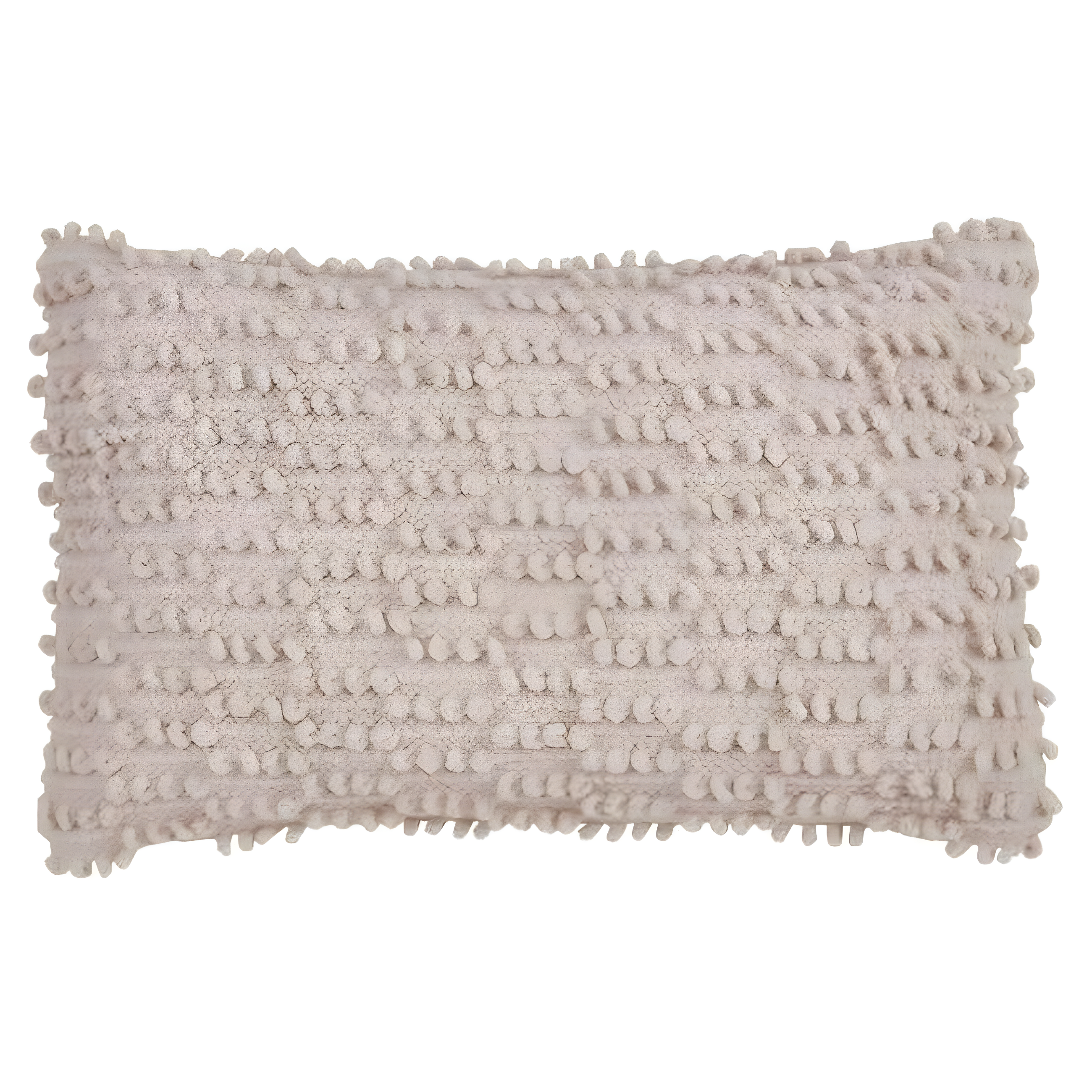 Saro Theo Collection Ruffled Cotton Throw Pillow