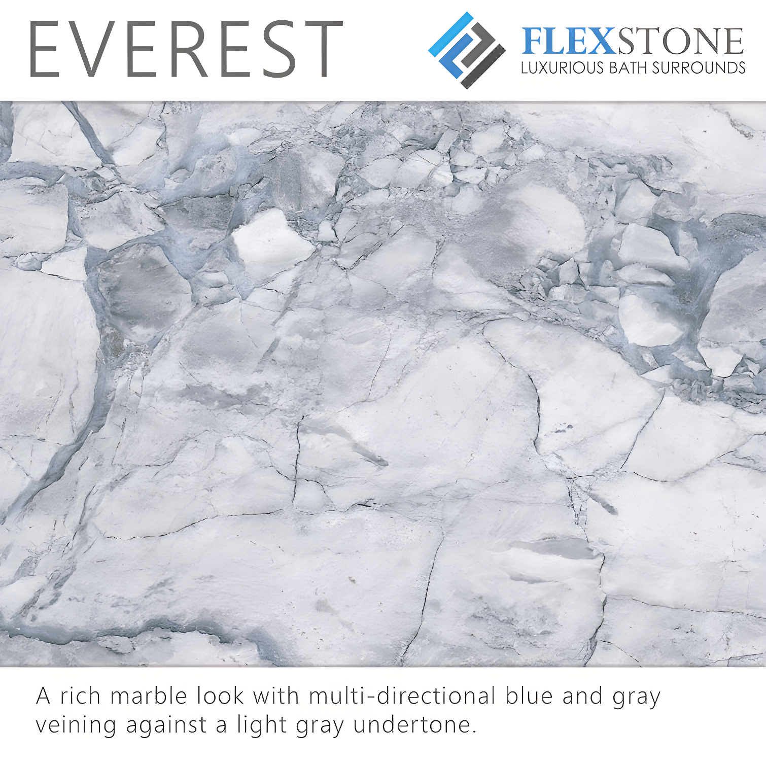 FlexStone 60"L x 32"W Single Threshold Alcove Shower Base with Right-Hand Drain