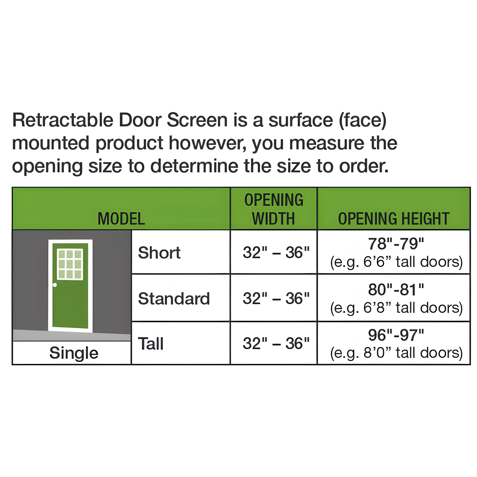 LARSON Brisa 36'' Aluminum Screen Doors