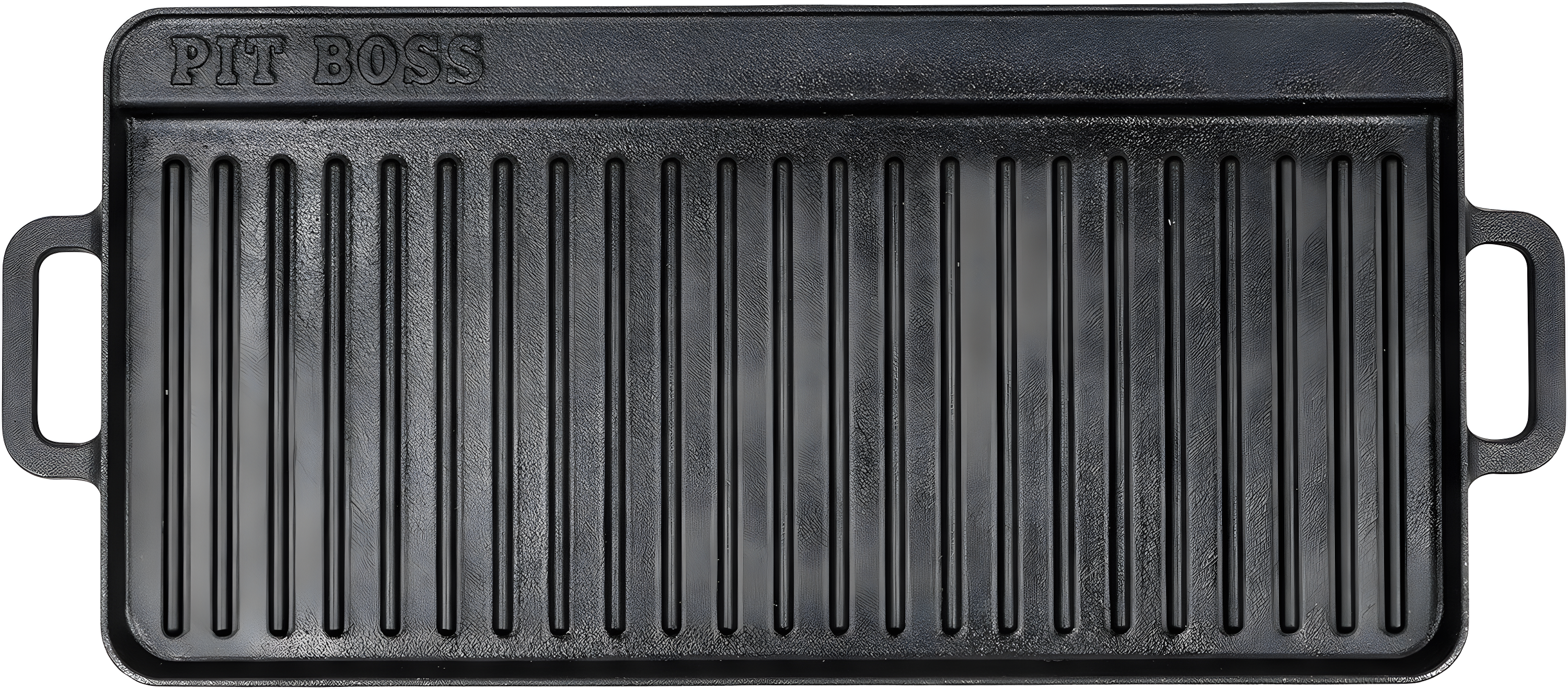 Pit Boss Pit Boss Cast Iron Rectangular Reversible Grill and Griddle Pan