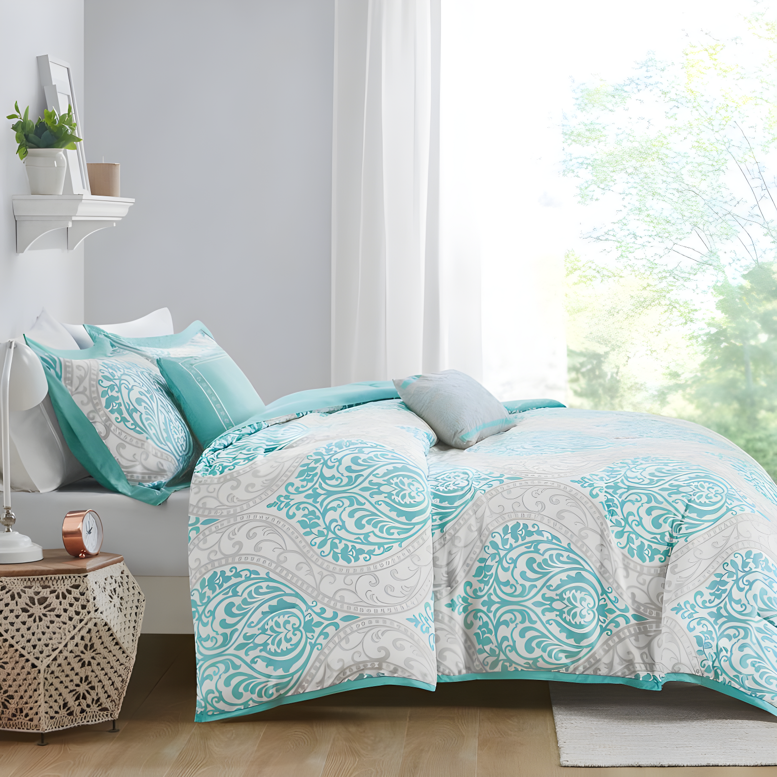510 Design Senna Damask Comforter Set