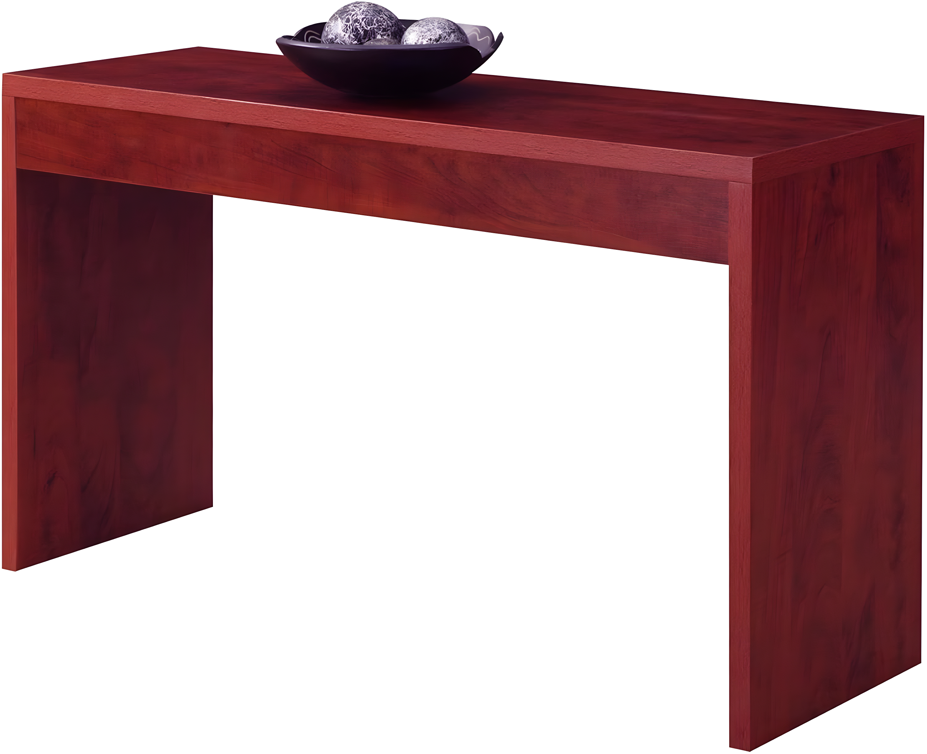 Convenience Concepts Northfield Hall Console Table/Desk, Cherry Wood Finish