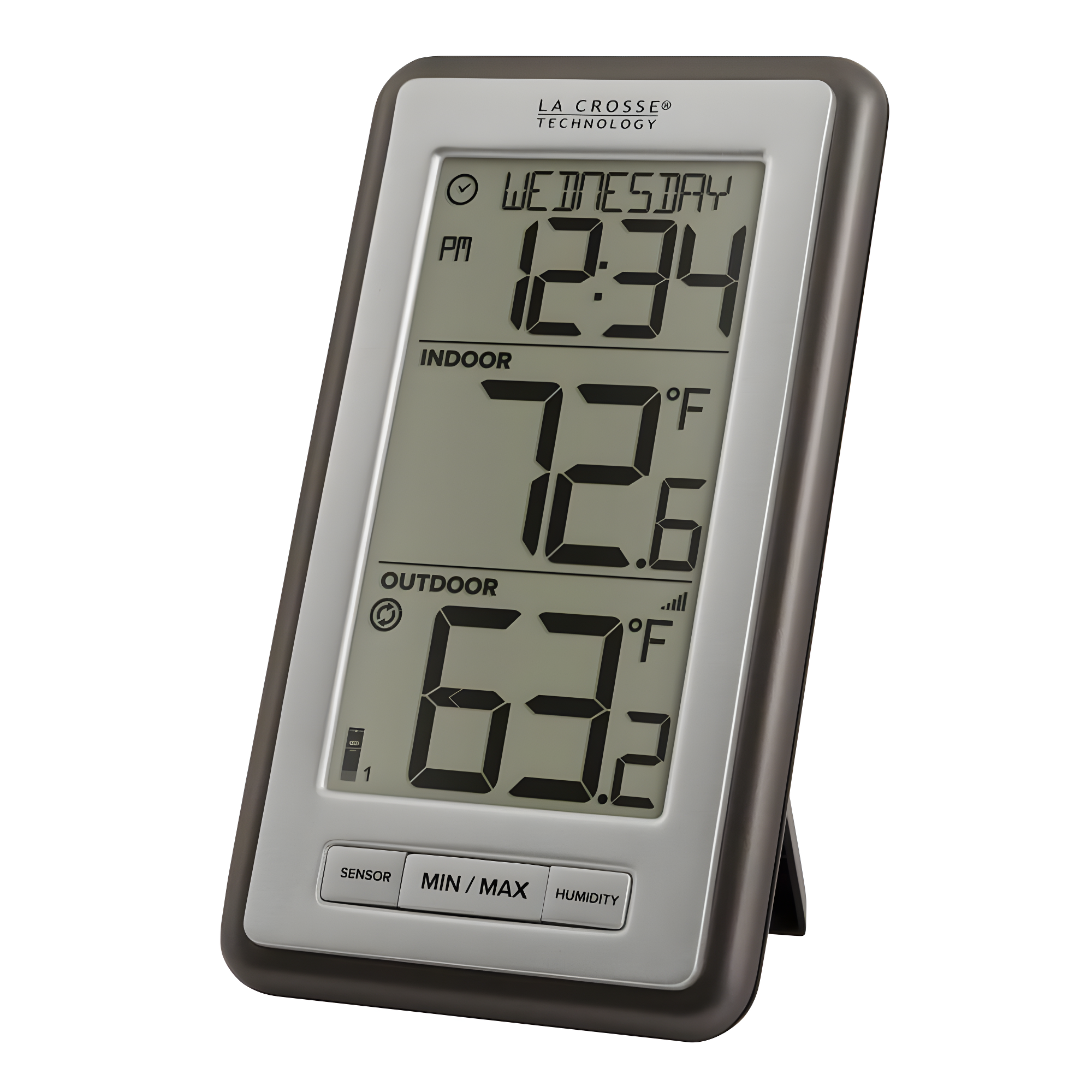 La Crosse Technology Wireless Weather Stations 5.86'' Wireless Outdoor Clock Thermometer
