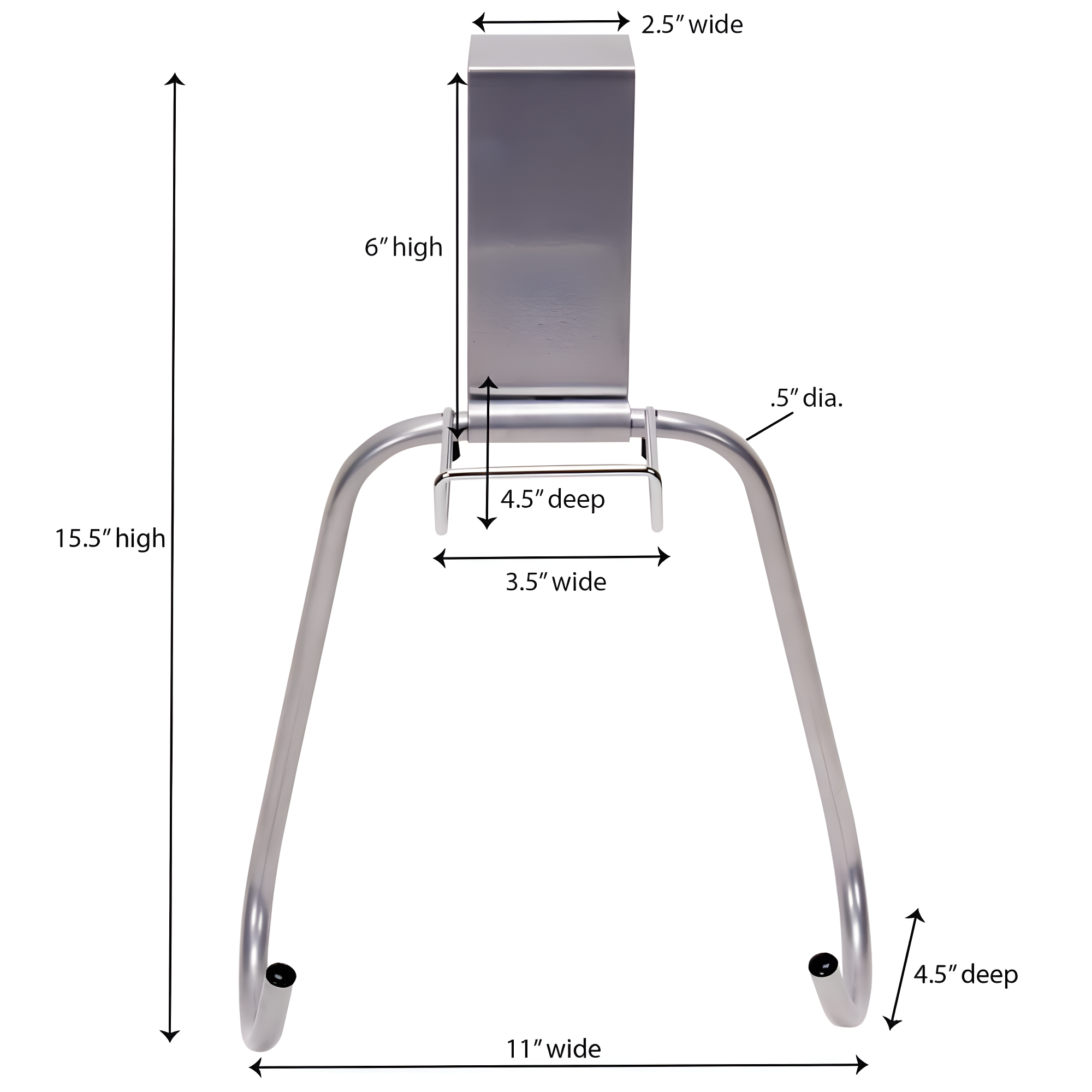 Metal Wall Mounted Iron Holder