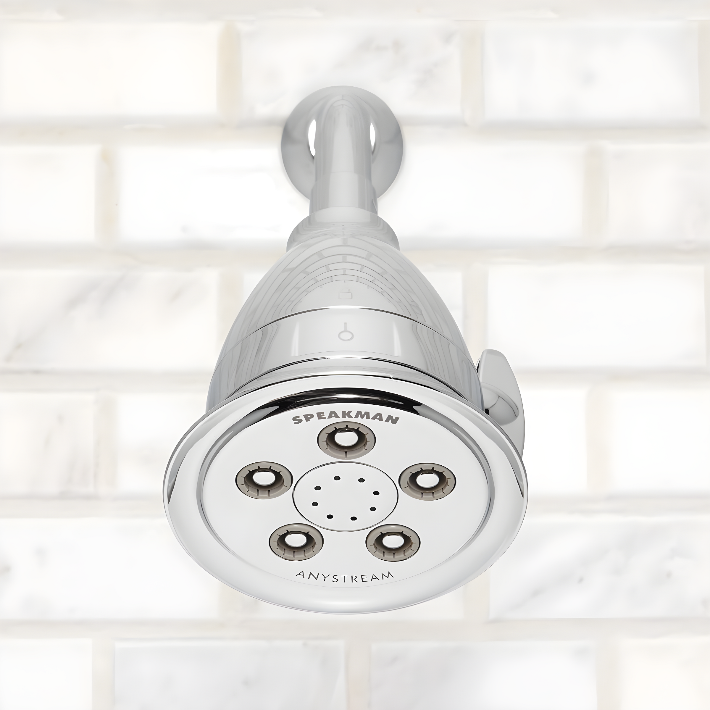 Speakman Hotel Pure Anystream High Pressure Shower Head-1.75 GPM Adjustable Showerhead with Filter, Polished Chrome