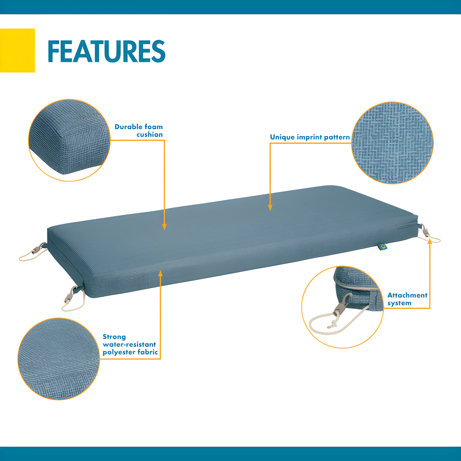 Patio Bench Cushion