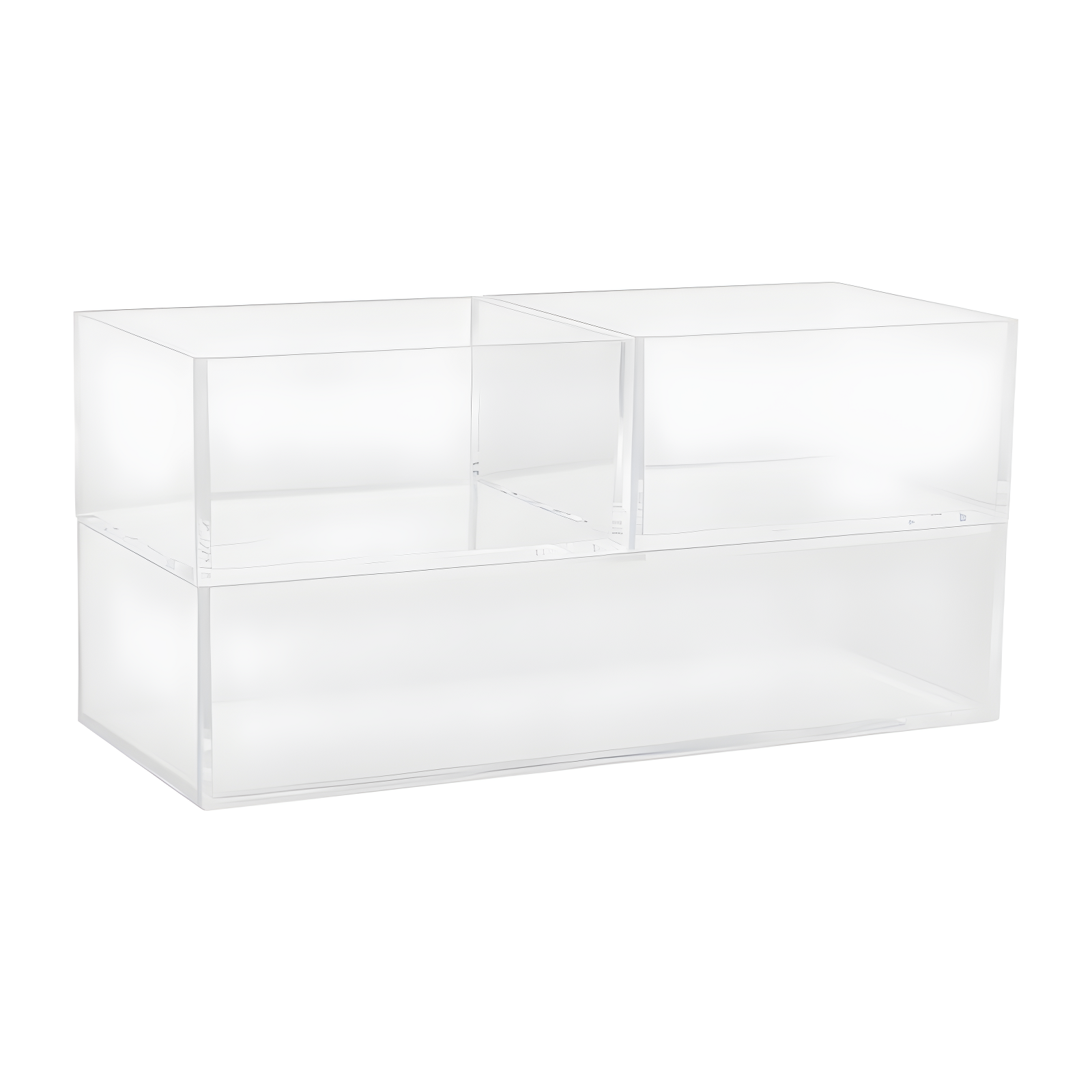 Martha Stewart Thomas Martha Stewart Stack and Slide Plastic Tray Office Desktop Organizers