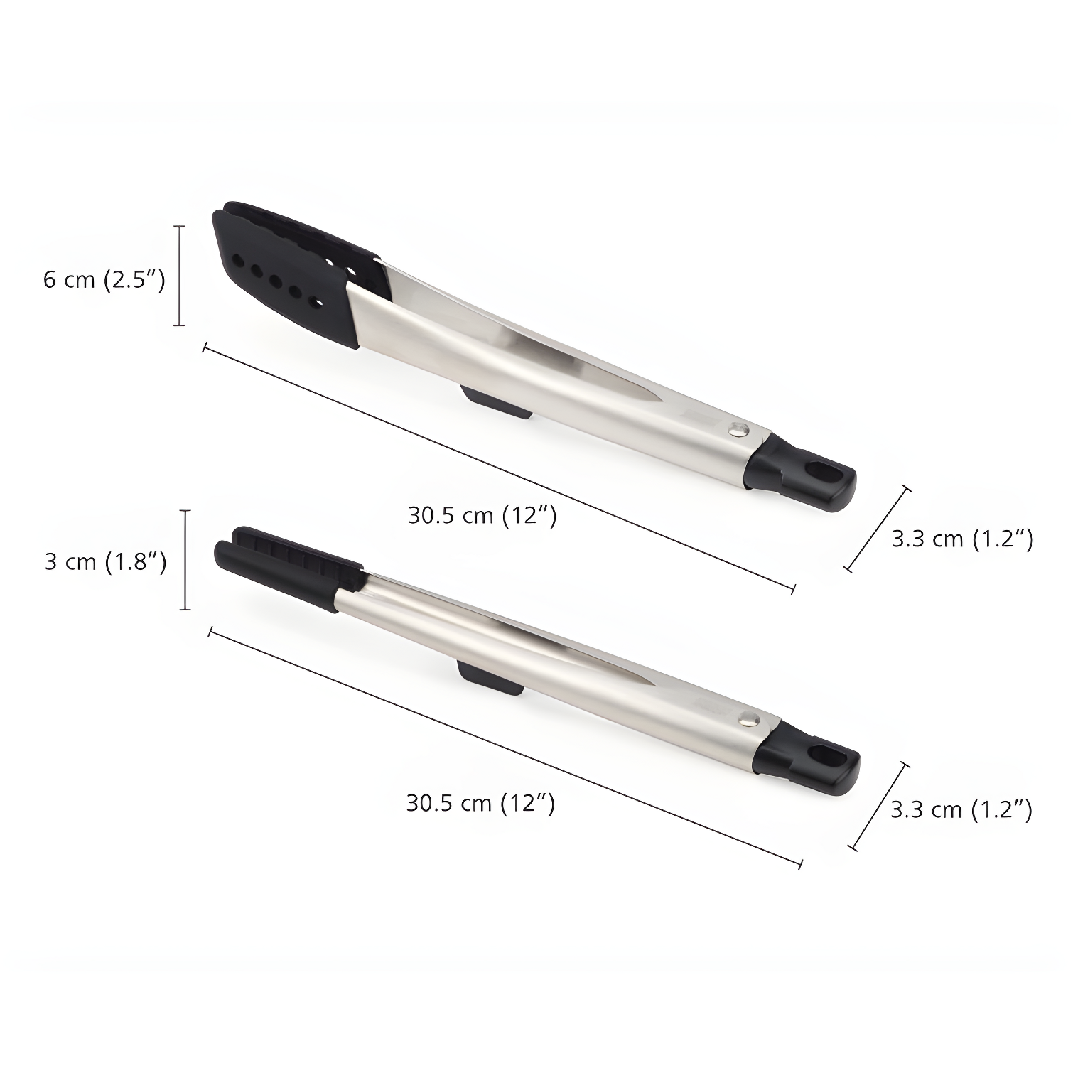 Joseph Joseph Joseph Joseph Elevate™ Fusion 2-Piece Tong Set with Integrated Tool Rests