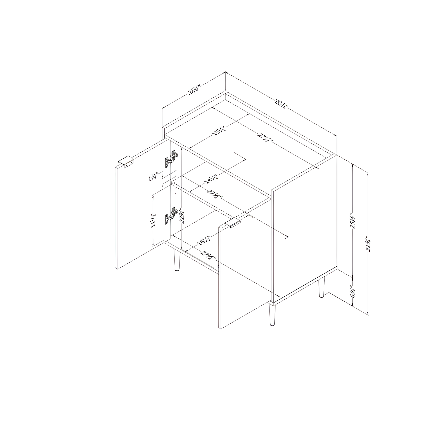 Maliza Accent Cabinet