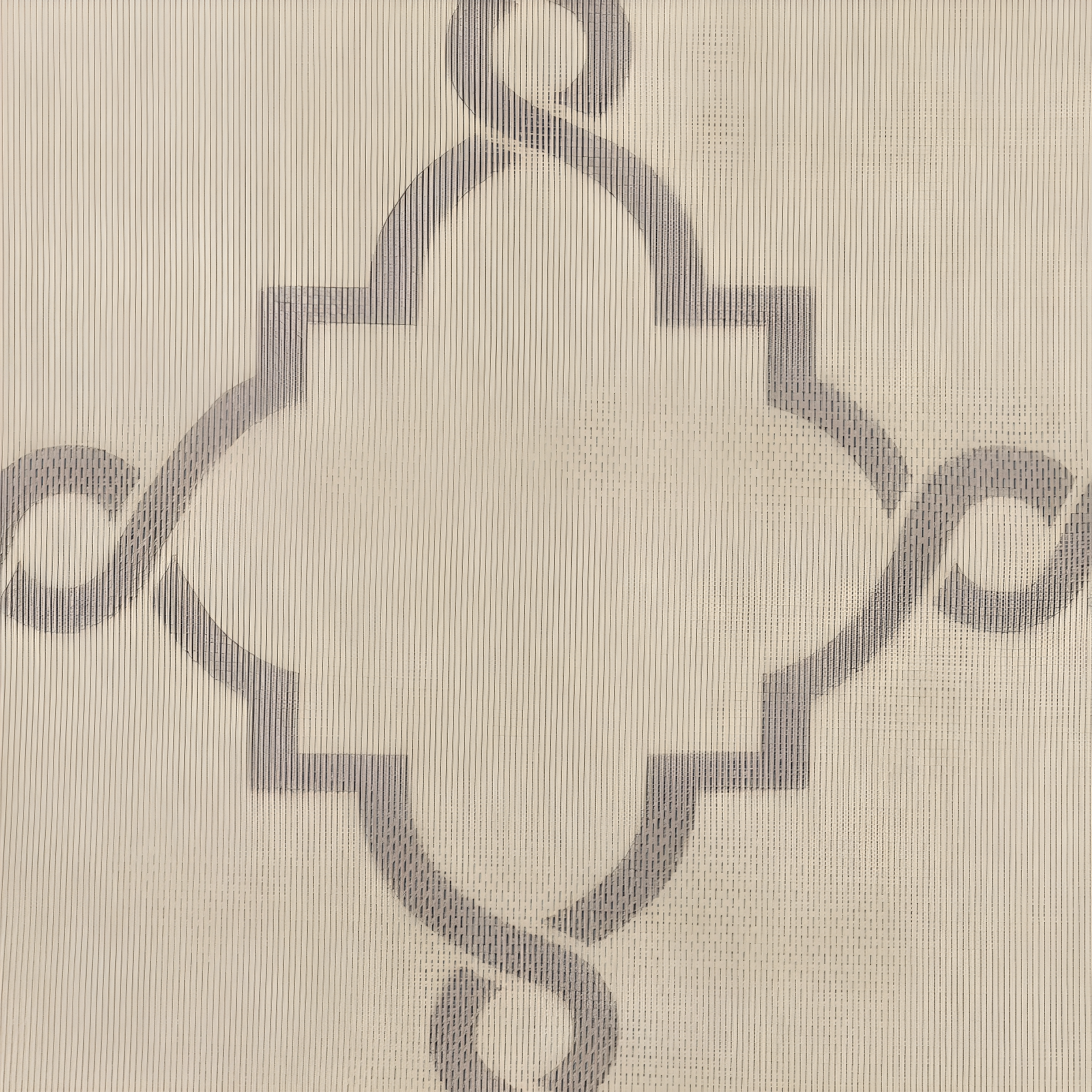 Madison Park Fretwork Print Grommet Top Single Window Curtain Panel