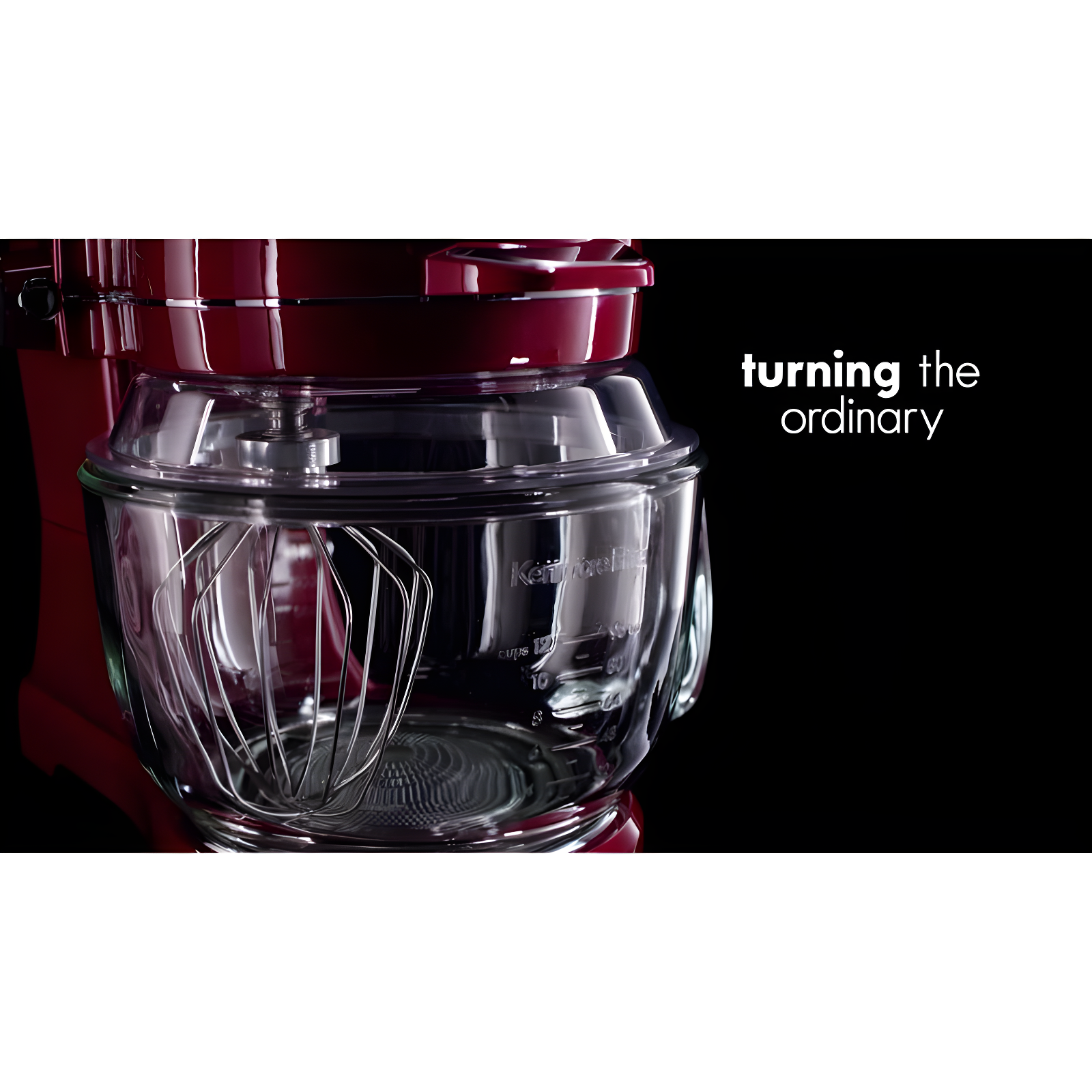 Kenmore KKEOVSMR Kenmore Elite Ovation 5 Qt. Stand Mixer with Pour-In Top, 500W