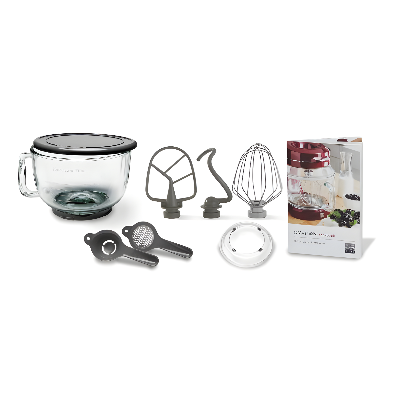 Kenmore KKEOVSMR Kenmore Elite Ovation 5 Qt. Stand Mixer with Pour-In Top, 500W