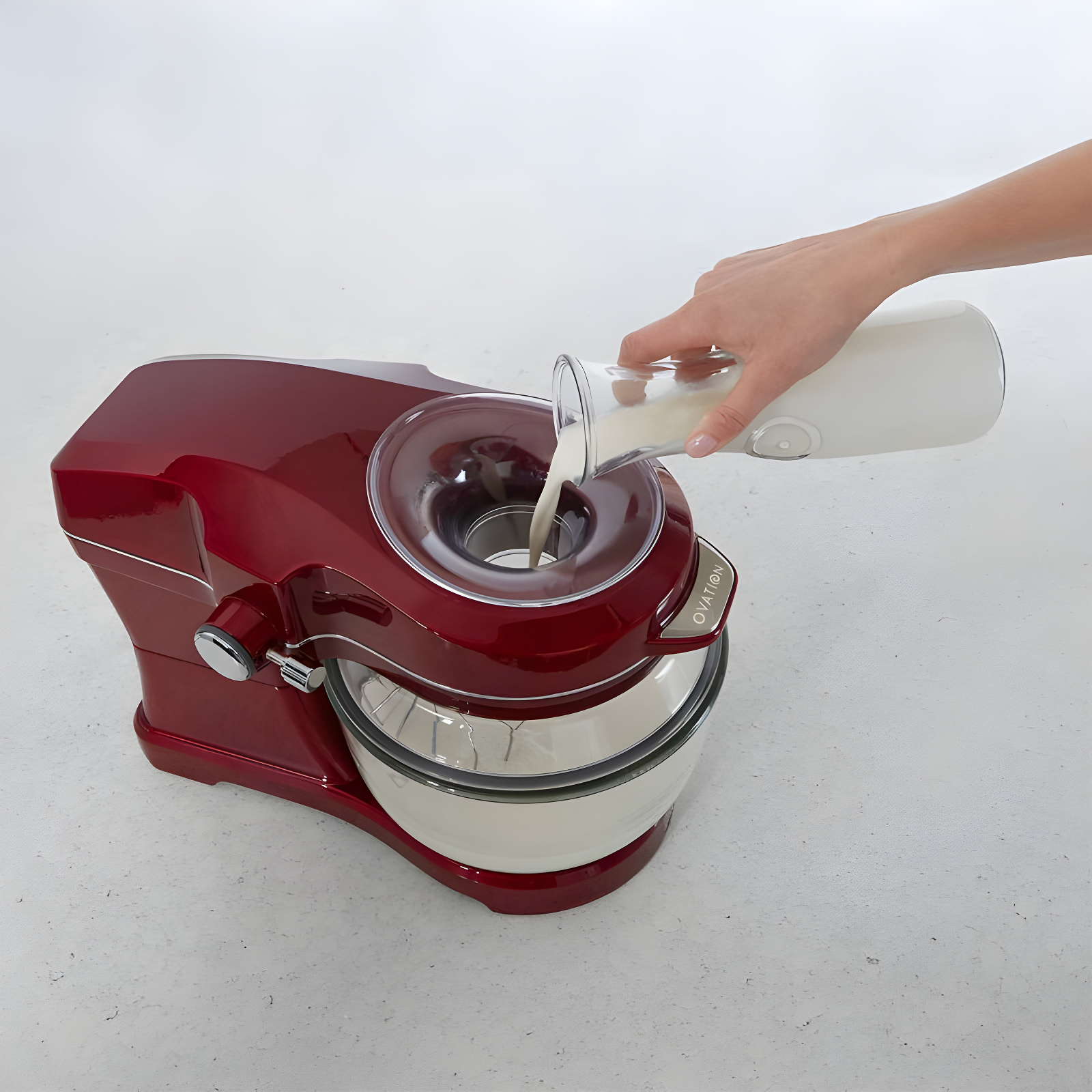 Kenmore KKEOVSMR Kenmore Elite Ovation 5 Qt. Stand Mixer with Pour-In Top, 500W