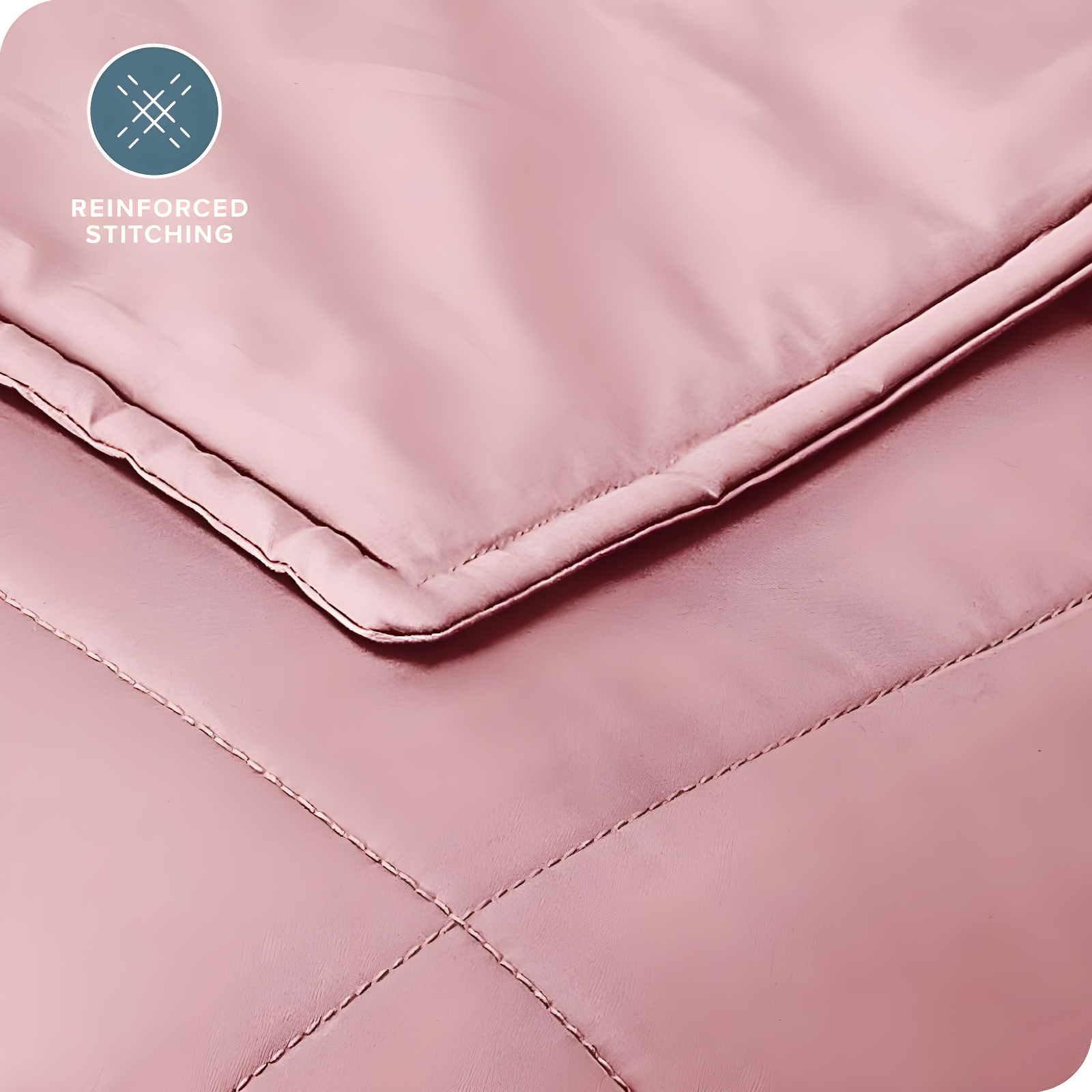 Bare Home Cotton Twill Weighted Blanket