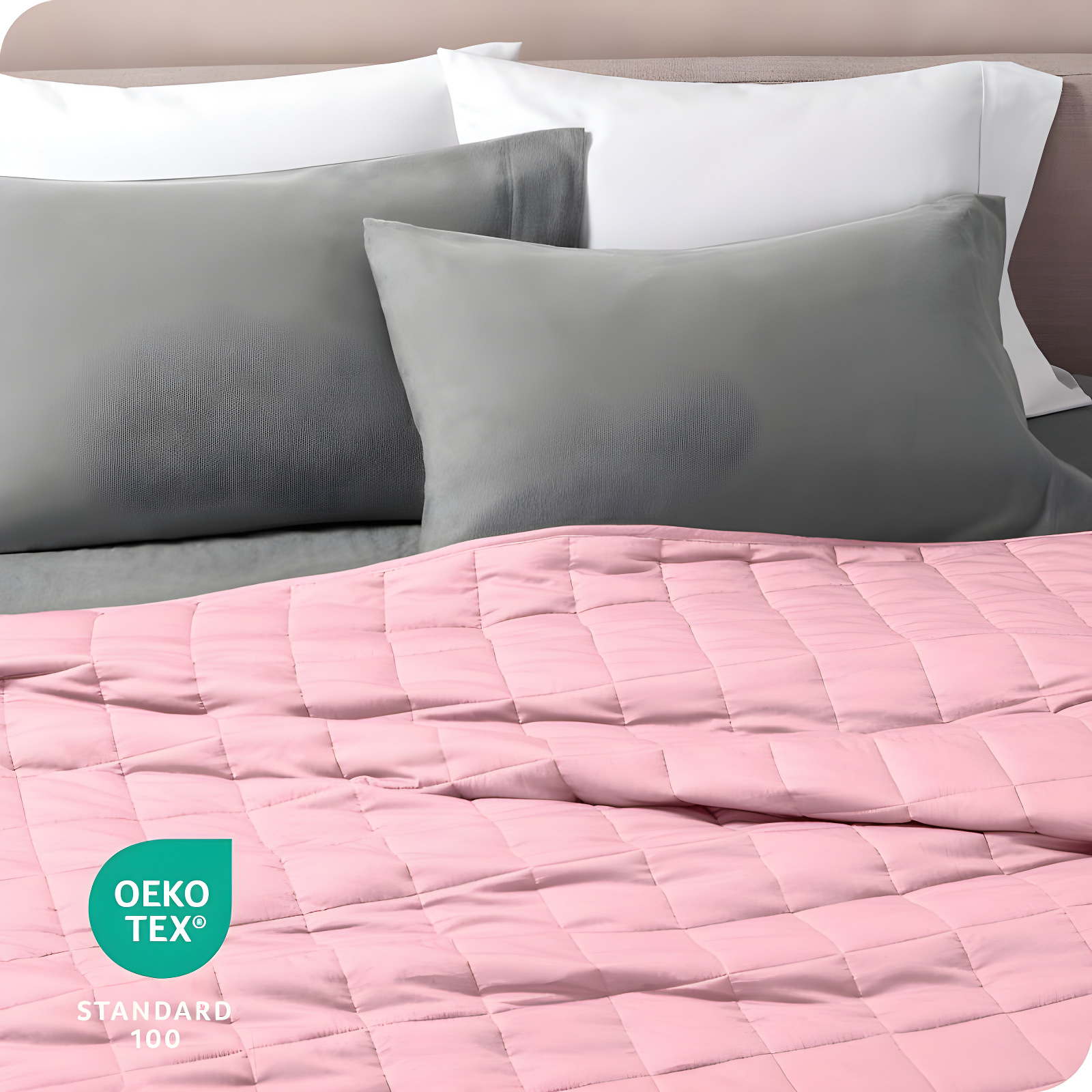 Bare Home Cotton Twill Weighted Blanket