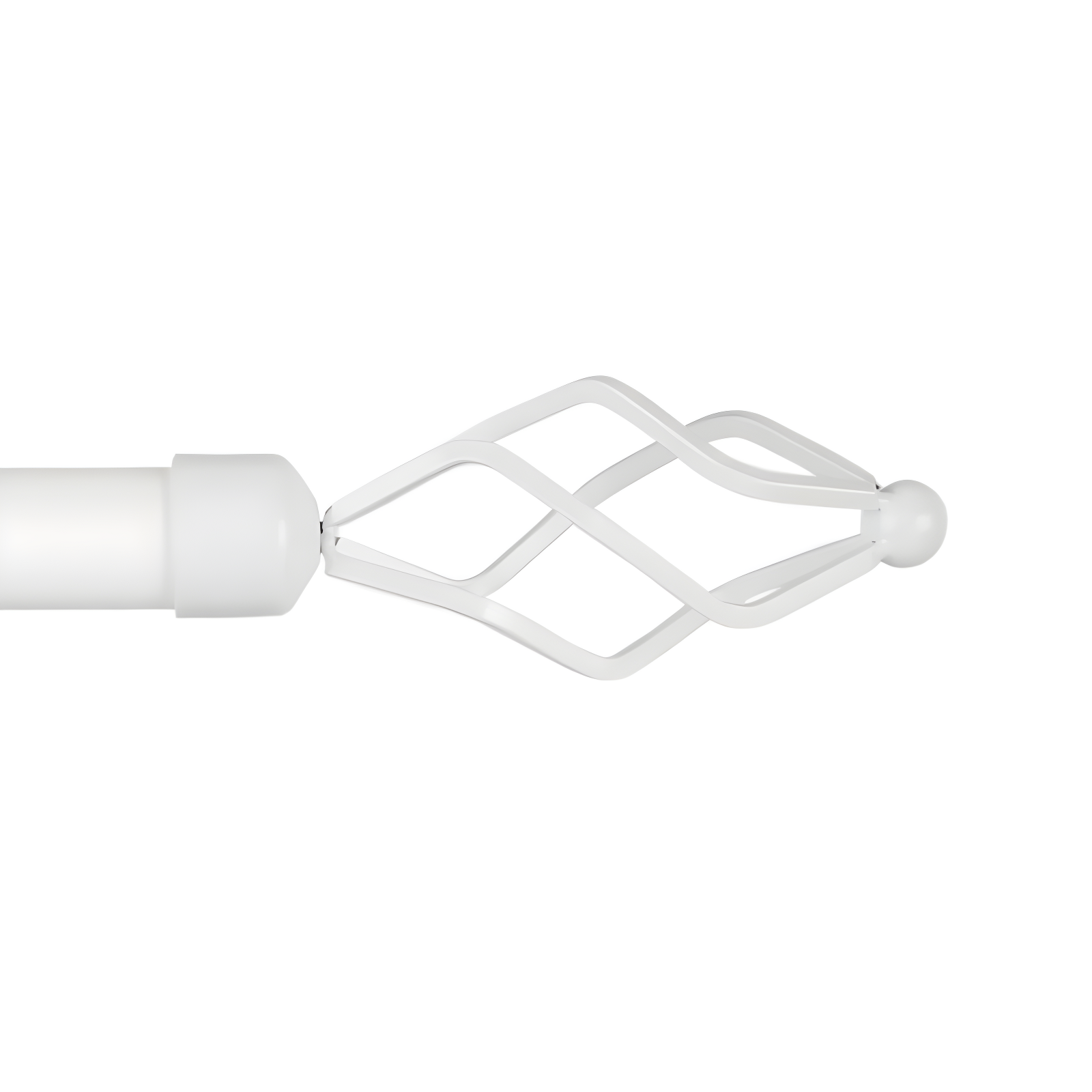 Amalgamated Textiles Exclusive Home Lancelot 1" Window Curtain Rod and Finial Set, Adjustable
