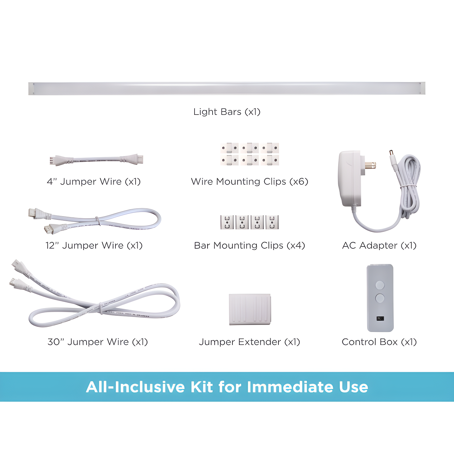 LED 24'' Under Cabinet Linkable Light Bar