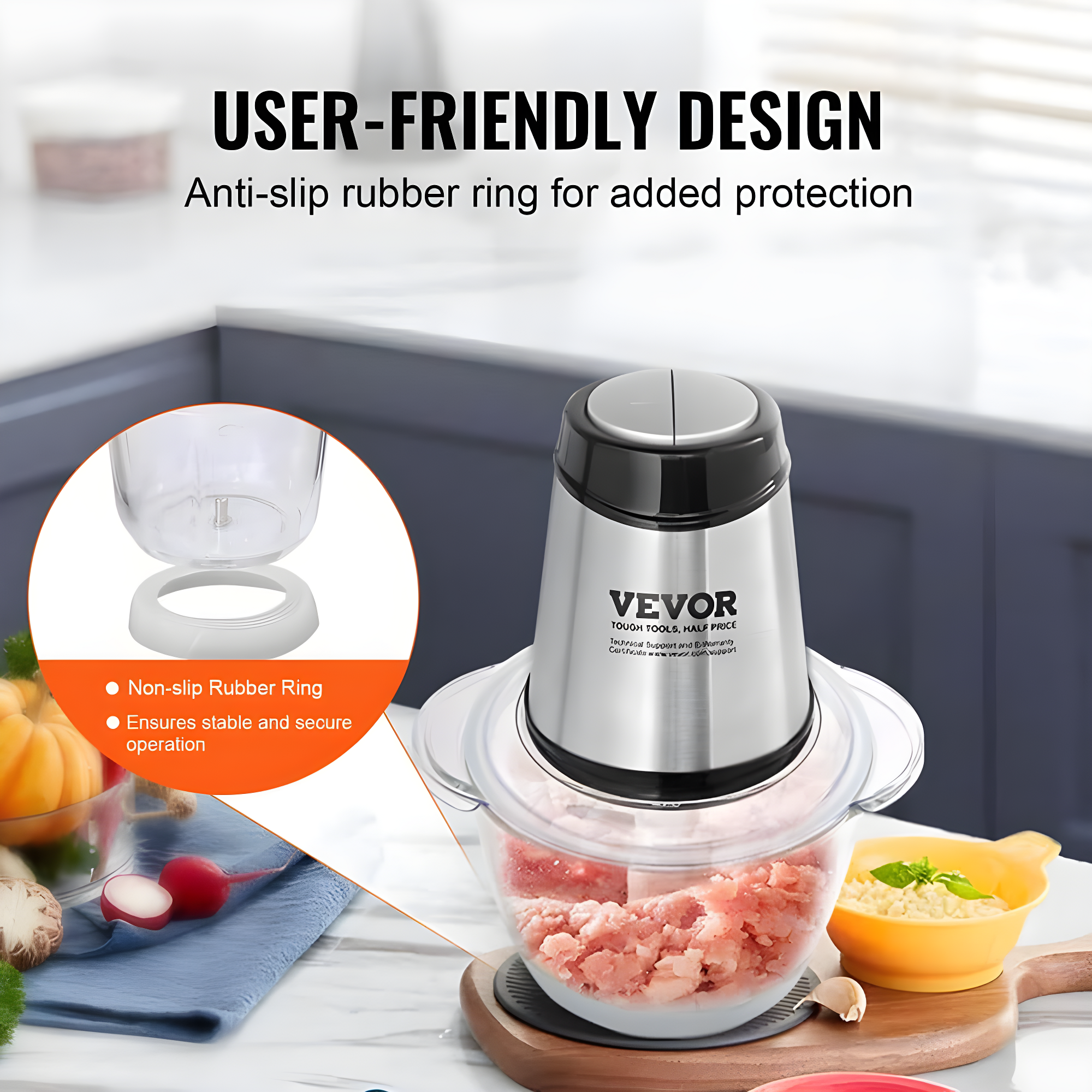 VEVOR VEVOR 5 Cup Food Processor
