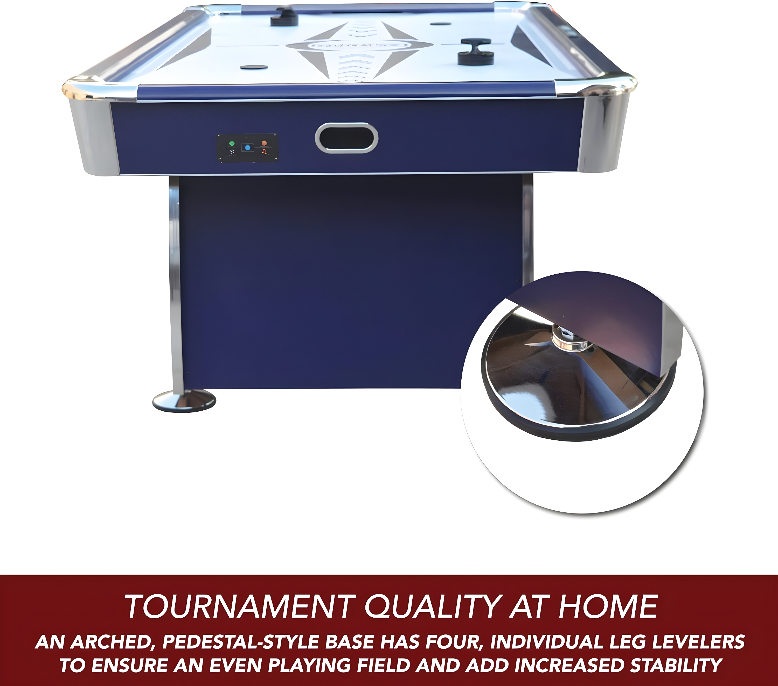 Phantom II 90-In Air Hockey Table With LED Lights