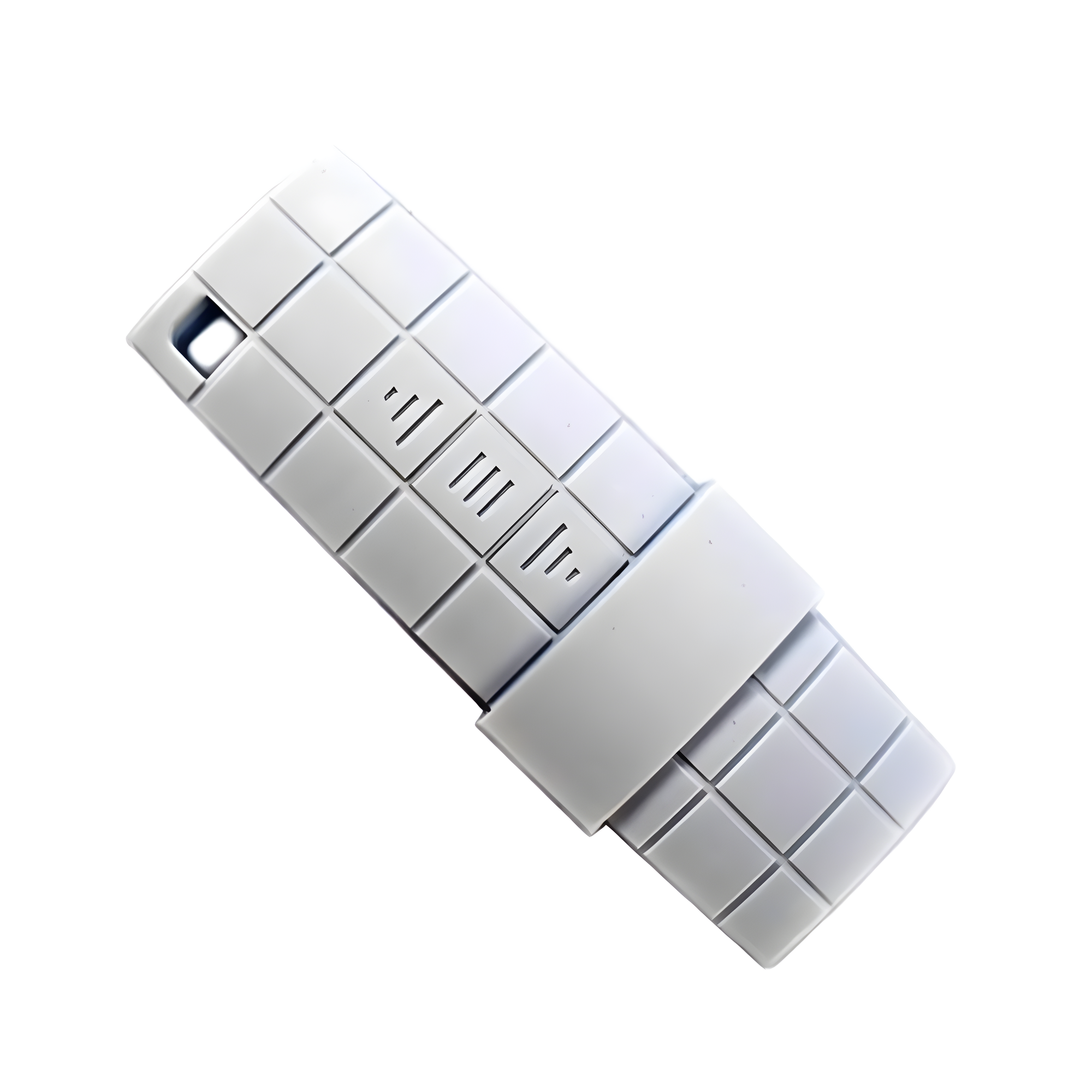 Motorized Retractable White Frame Patio Awning